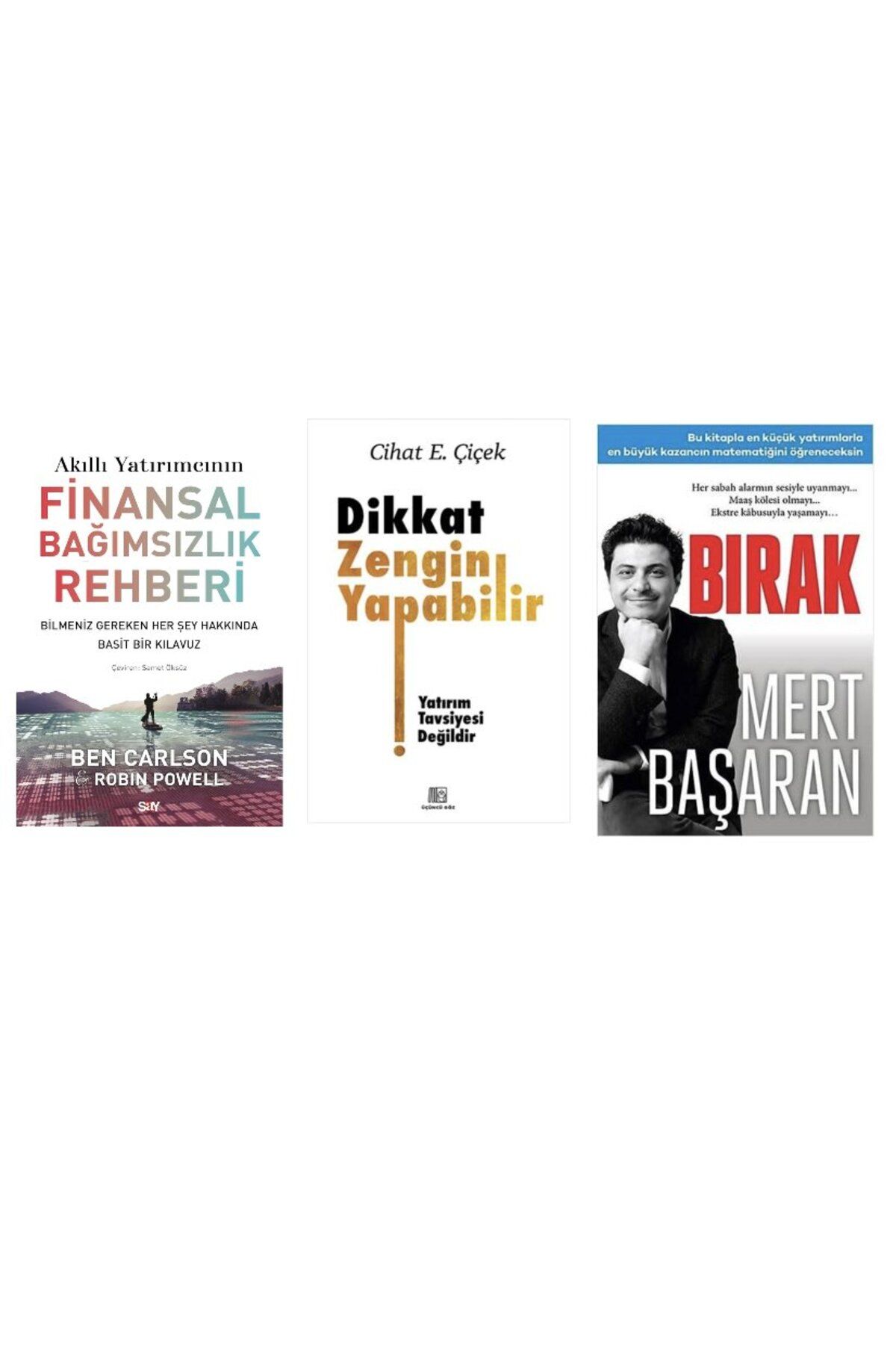 Koridor Yayıncılık FINANSAL BAGIMSIZLIK REHBERI+DIKKAT ZENGIN YAPABILIR+BIRAK=3 SET