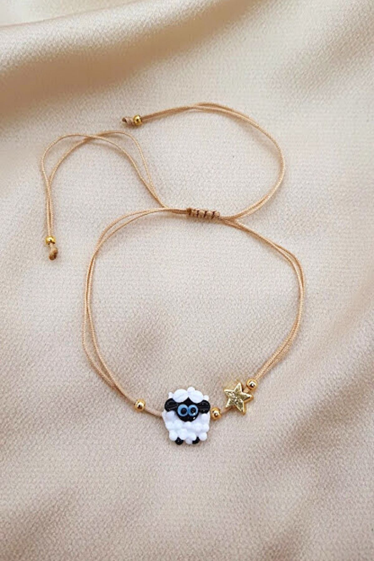 PETEK AKSESUAR-Lamb Handmade Glass Murano Anklet Bracelet 2