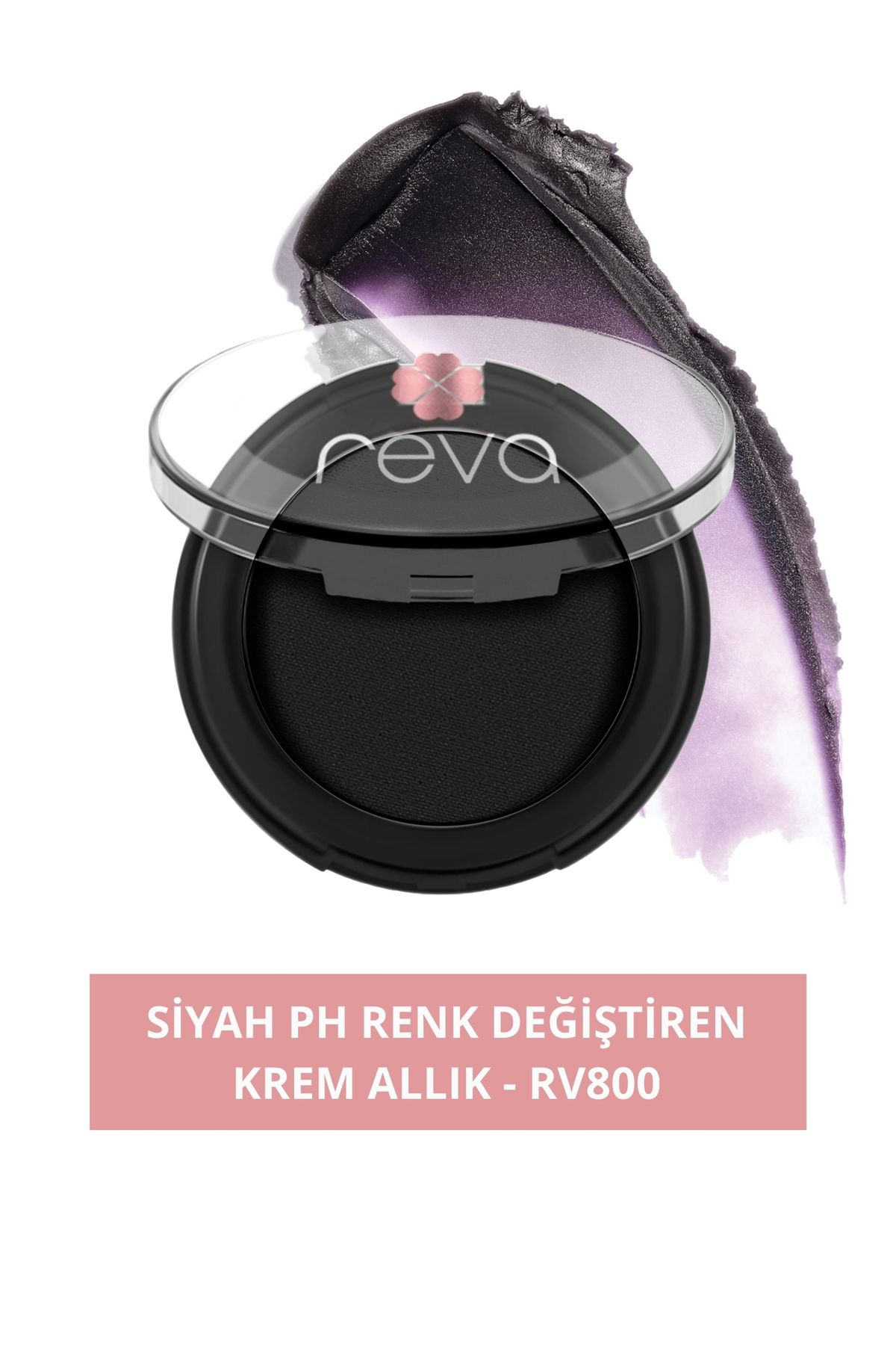 REVA Sihirli Siyah Ph Renk Değiştiren Krem Allık-Black Magic Ph Colour Changing Cream Blusher 7g RV800