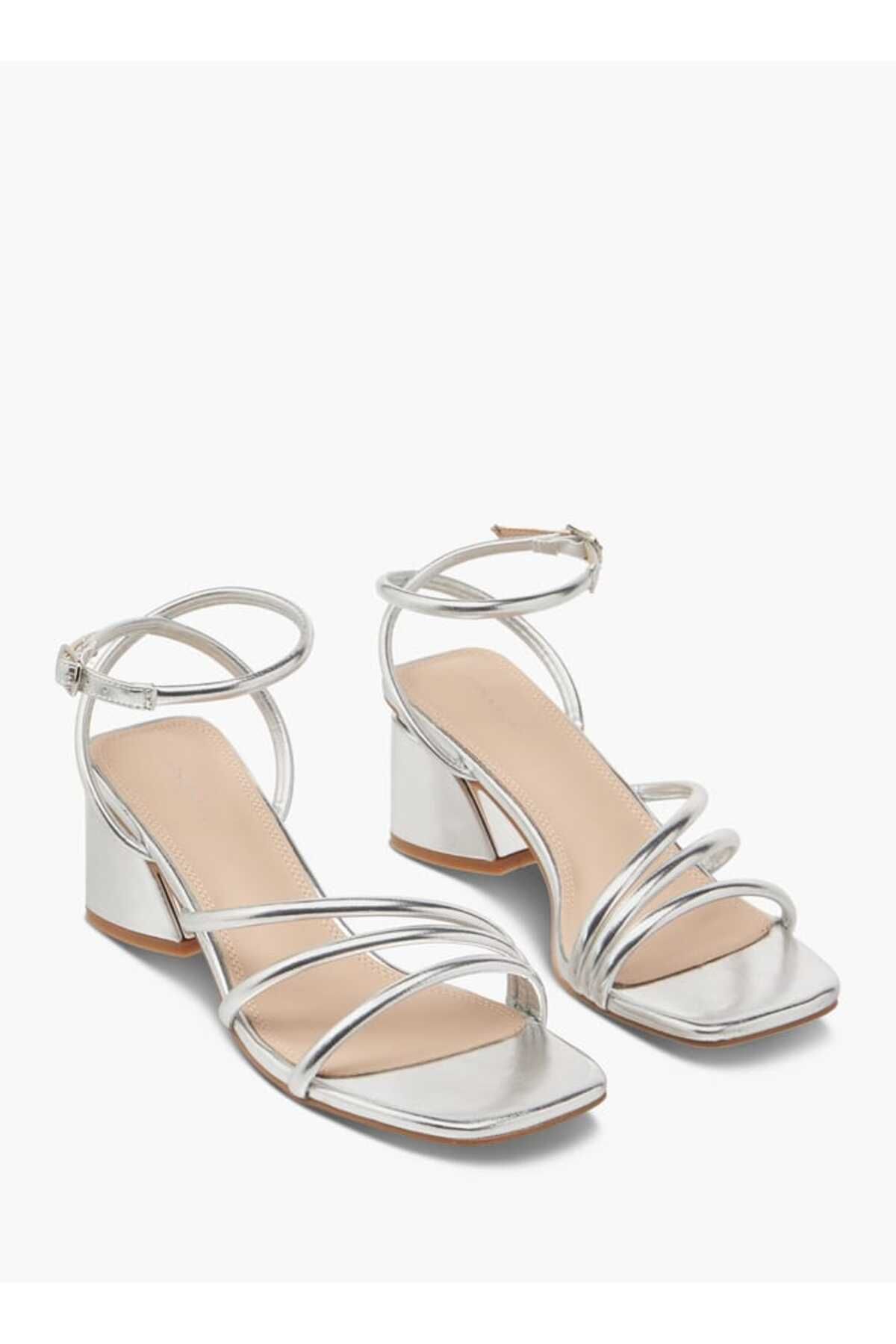 Flora Bella by Shoexpress-Flora Bella Block Heeled Sandals with Buckle Closure 1