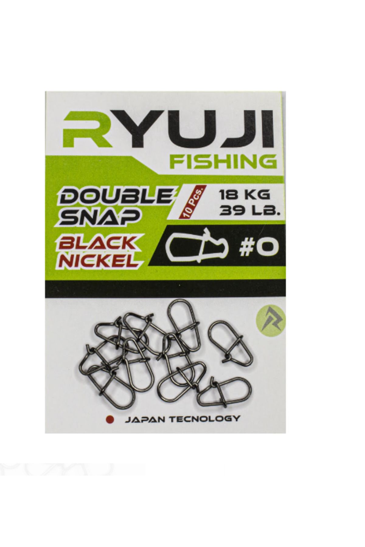 Ryuji Double Snap Klips (10 Adet)