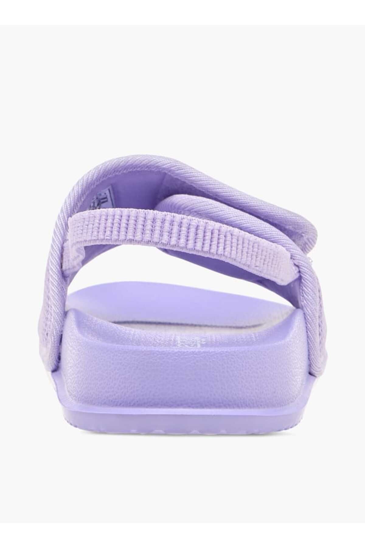 Kappa-Girls' Textured Slides with Elastic Strap 4