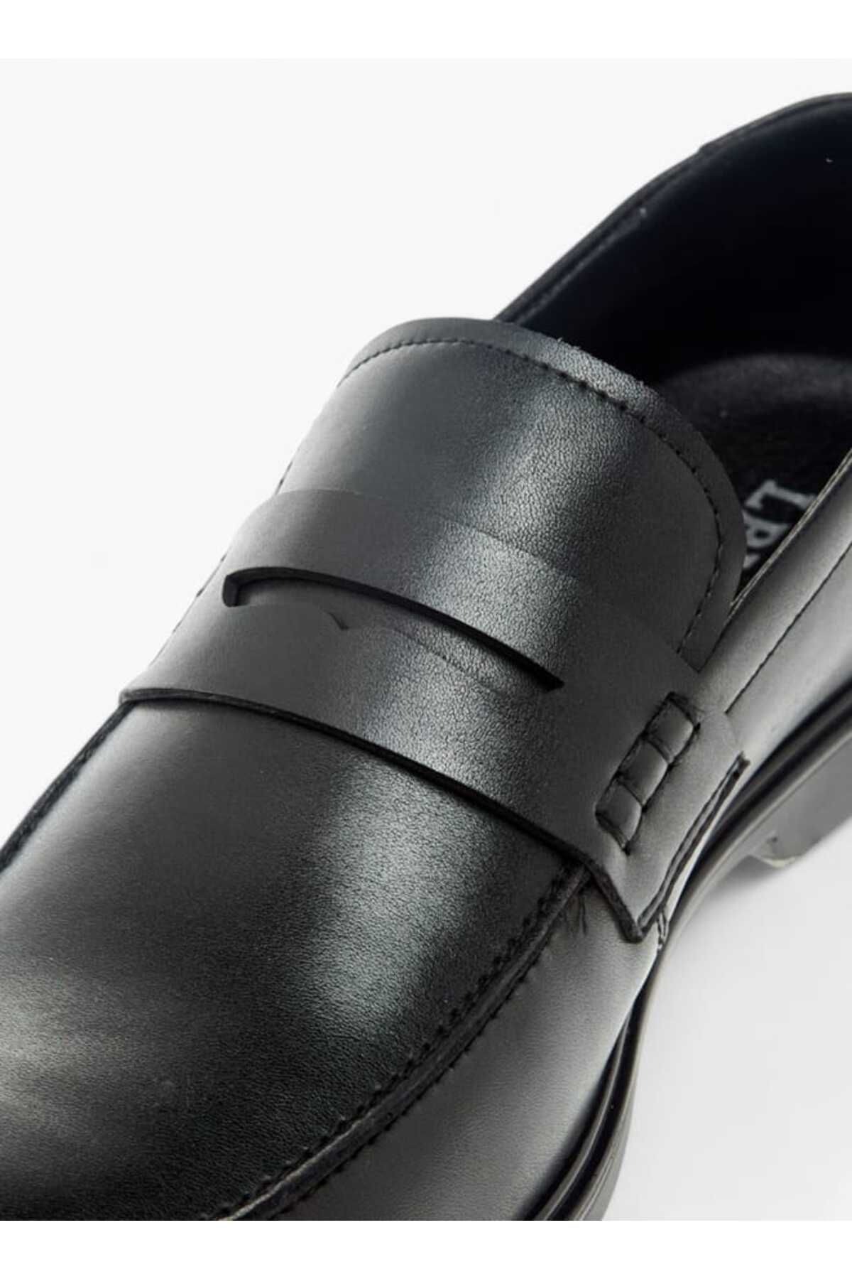 LBL by Shoexpress-Textured Slip-On Loafers 4