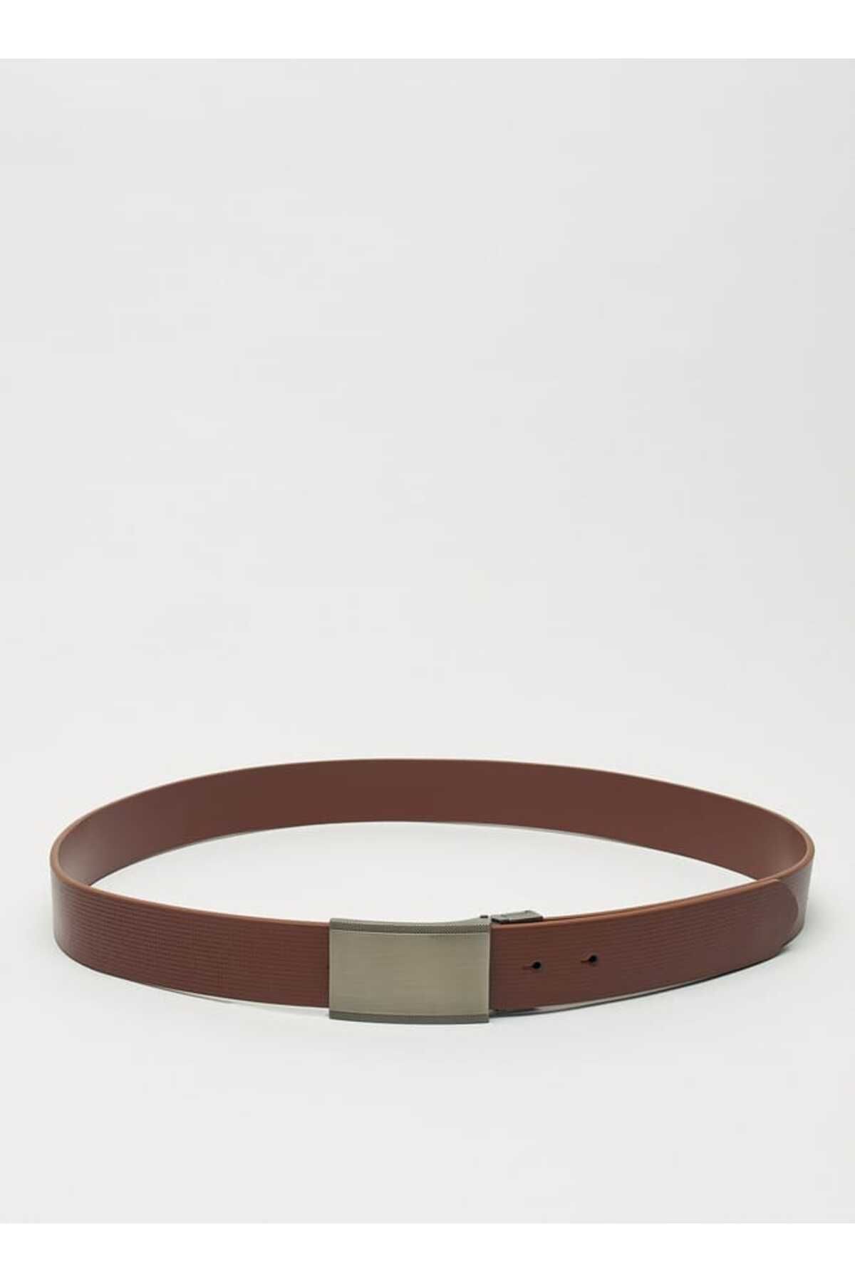 LBL by Shoexpress-LBL by Shoexpress Textured Reversible Belt with Pin Buckle Closure 1