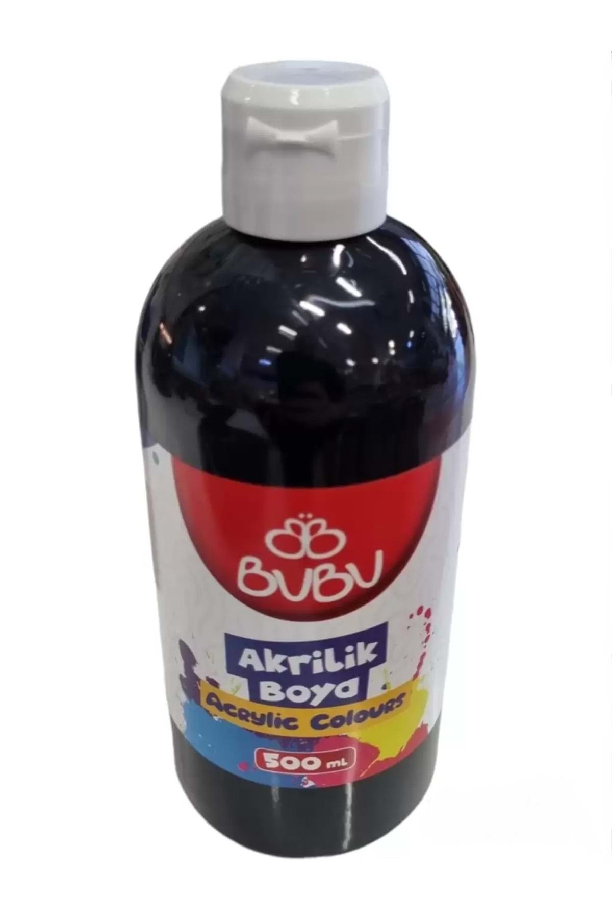 Bubu BU-BU AKRİLİK BOYA 500 GR. SİYAH