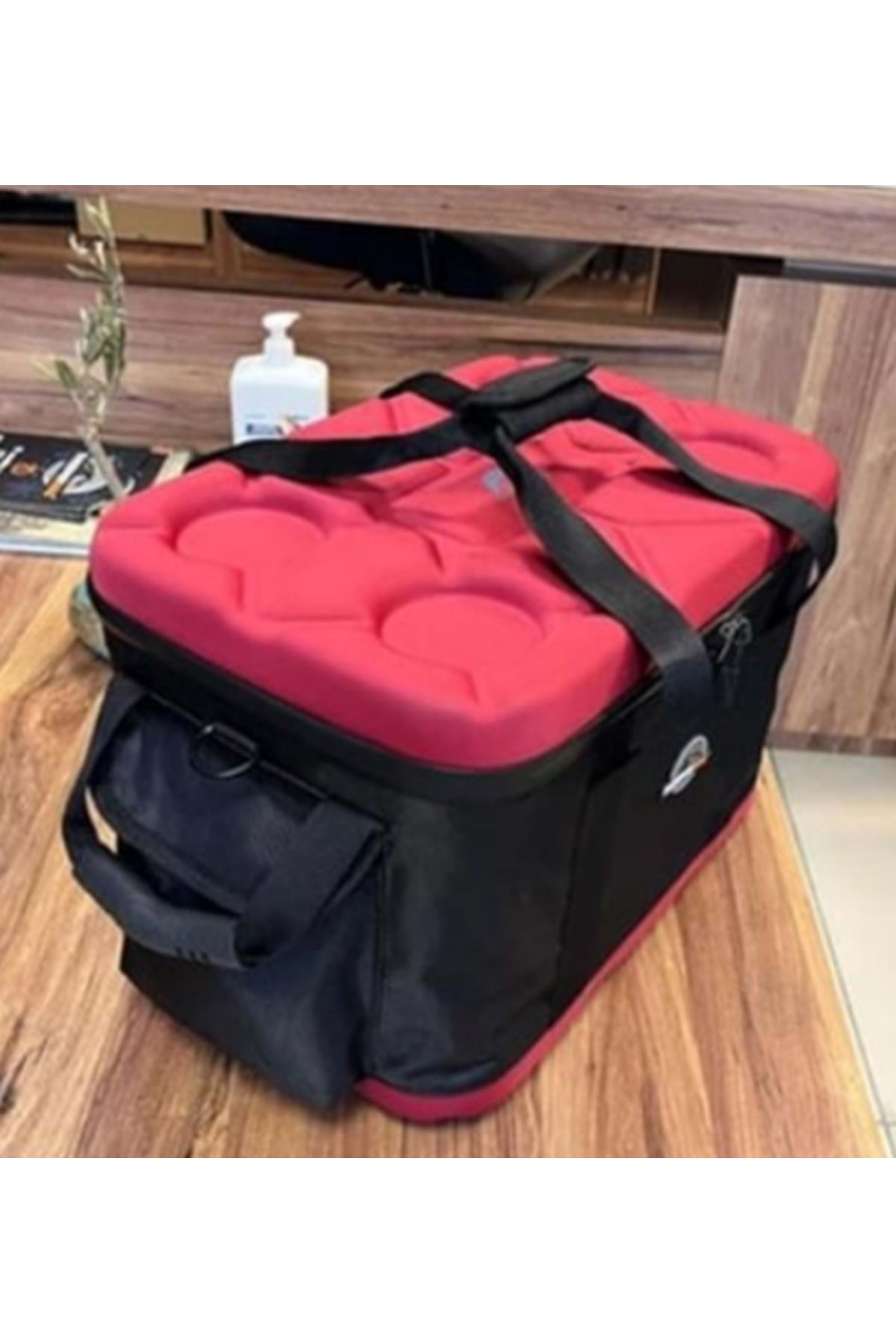 Thermo Bag Thermobag 45 Litre Termal Soğutucu Çanta [Dijital Derece Göstergeli] - KIRMIZI