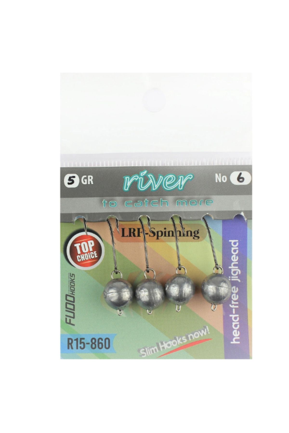 RİVER River Mafsallı Hareketli Jig Head 4P - 3GR-6