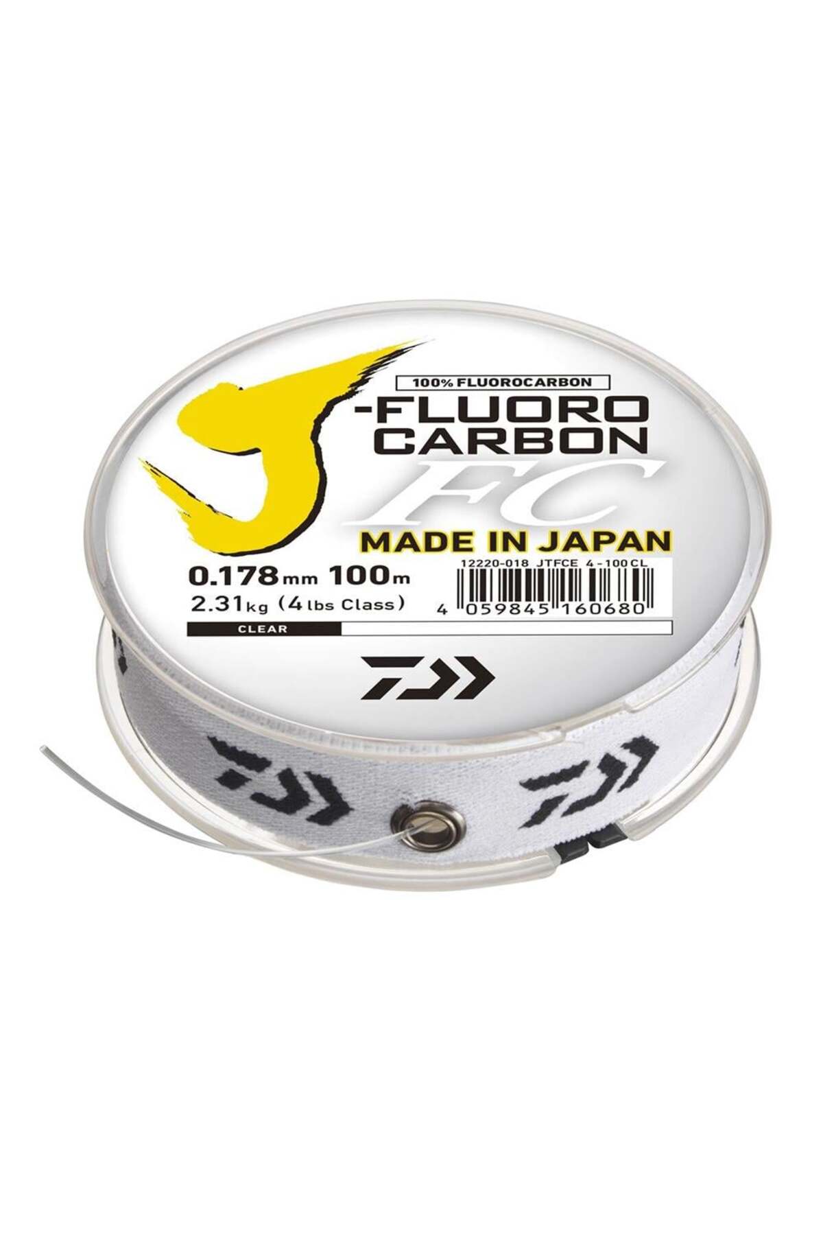 J Fluorocarbon Leader 0.35mm 16 Lb 100 m