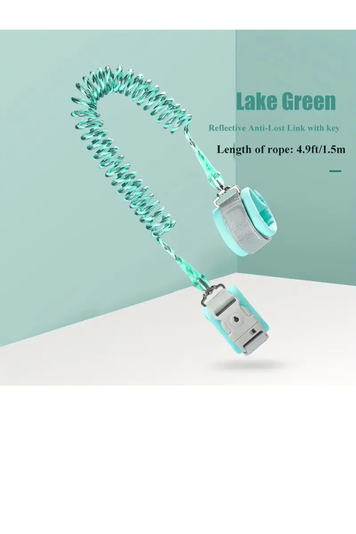 SYNOPE Kilitli Anti Kayıp Çocuk Kaybolma Önleyici Ebeveyn Çocuk Bağlayıcı Bileklik Kelepçe Çocuk Tasması fotoğrafı 4 (önizleme)