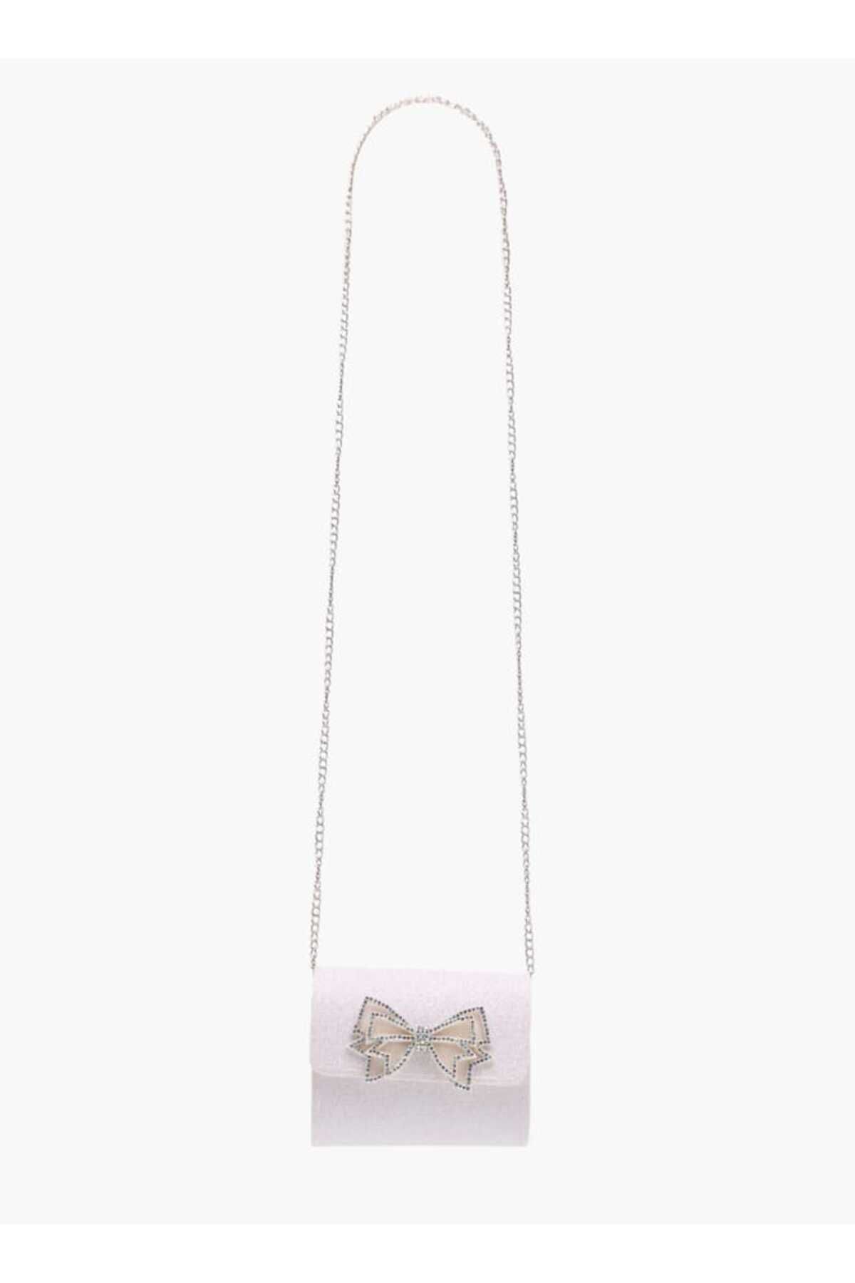 Flora Bella by Shoexpress-Flora Bella Bow Detail Embellished Sling Bag with Magnetic Closure 2