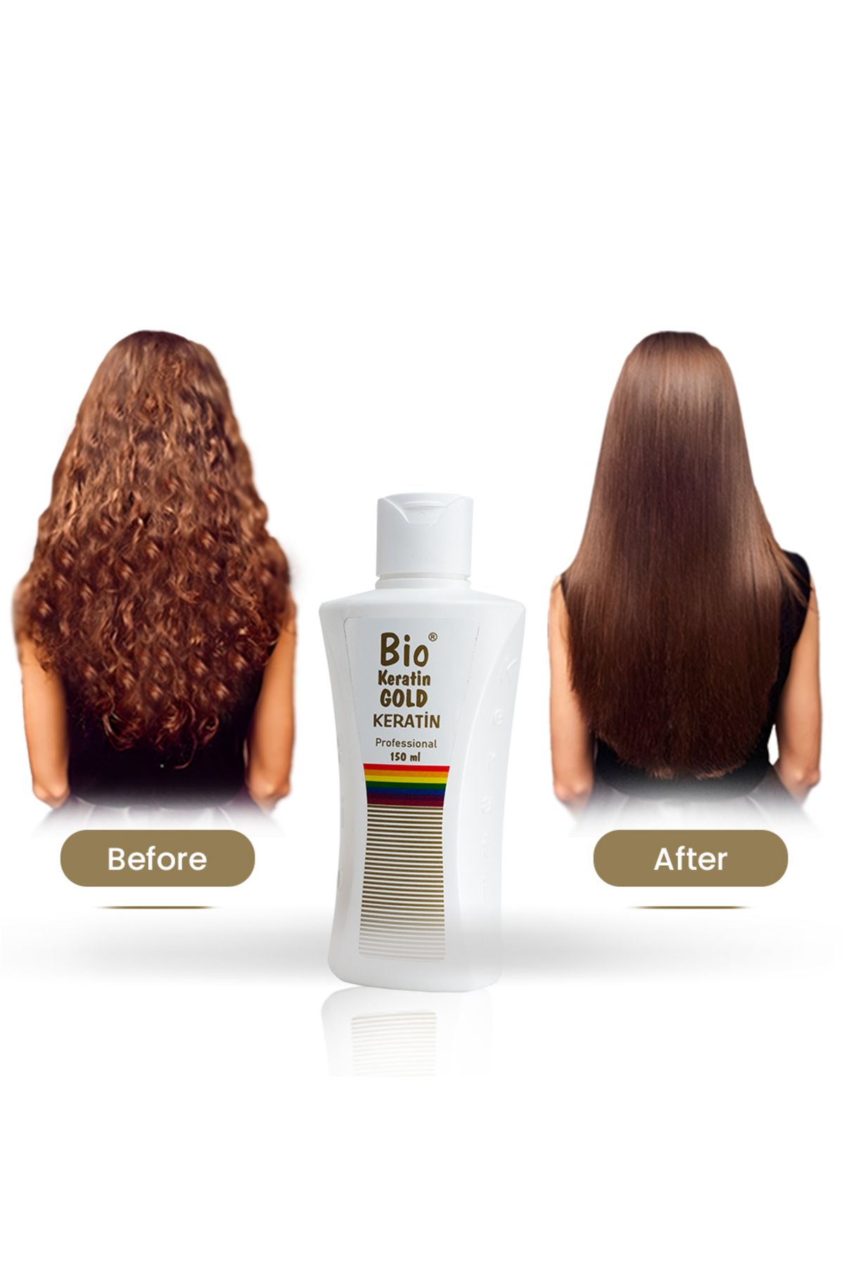 Bio Keratin Gold Gold Mini Brezilya Fönü Keratini 150ml