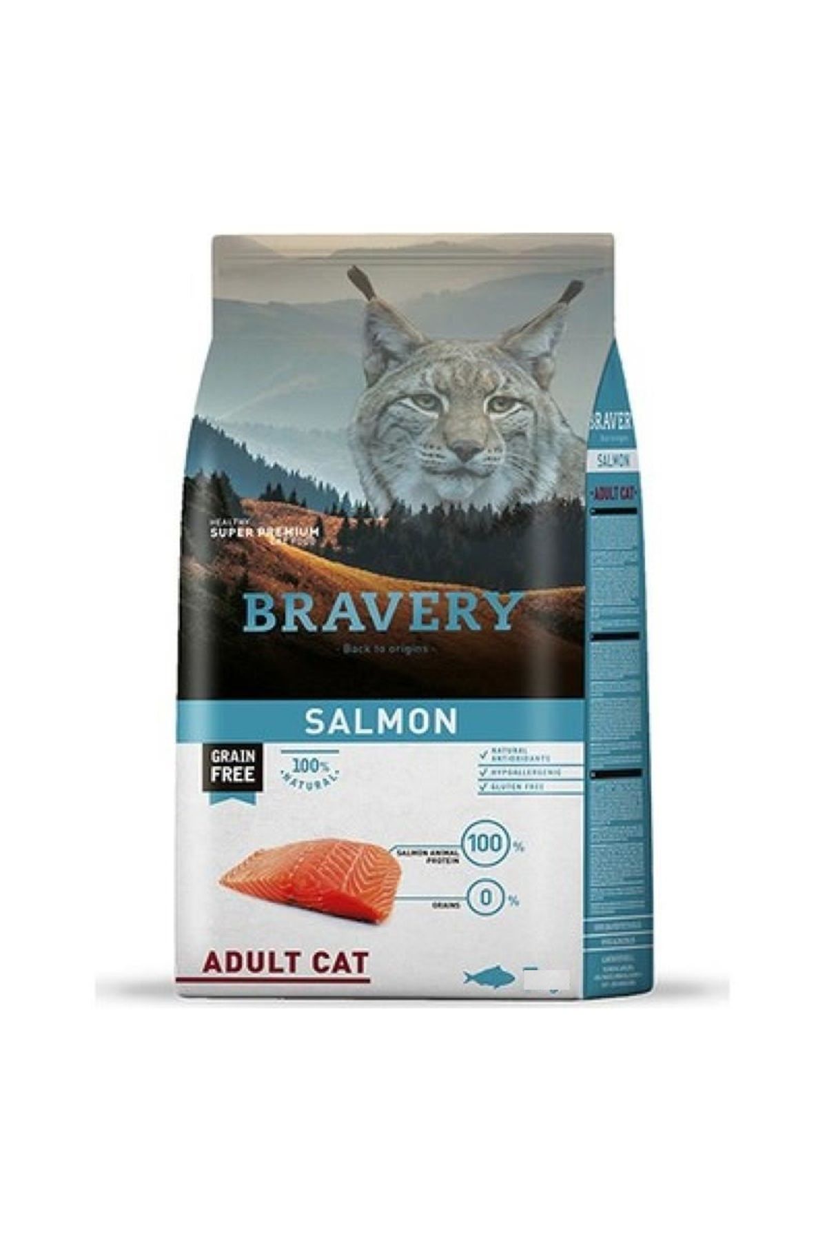 Bravery Cat Adult Salmon 2 Kg