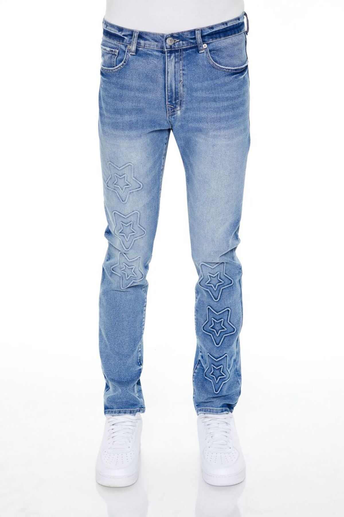 Forever 21 Yıldız Desenli Skinny Jean Pantolon