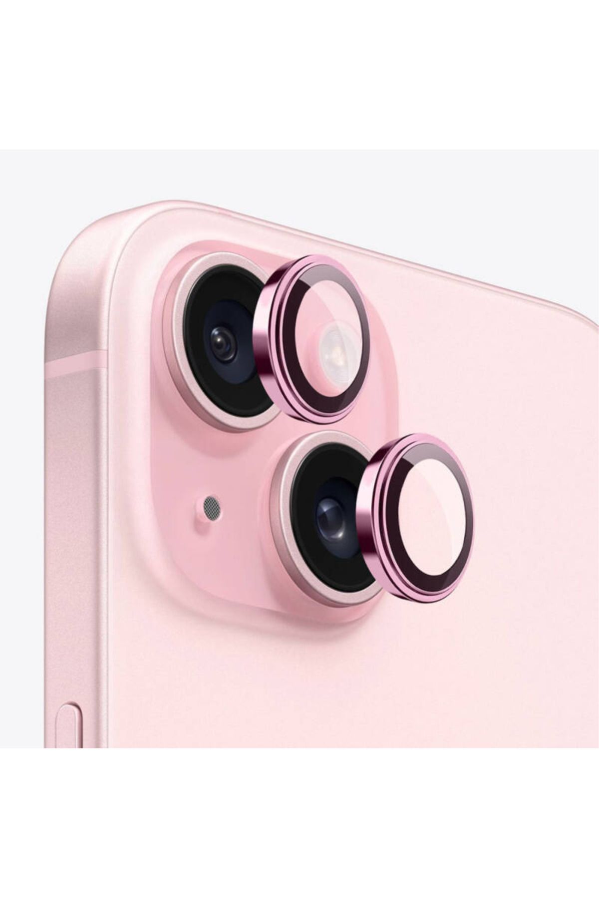 Beylem iPhone 15 Uyumlu Safir Kamera Lens Koruyucu