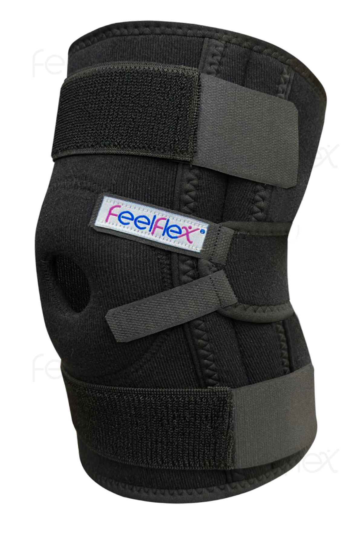 Feelflex Diz Destekleme Bandajı Patella ve Ligament Destekli Dizlik Menisküs, Diz Eklem Desteği, Ağrı Azaltma