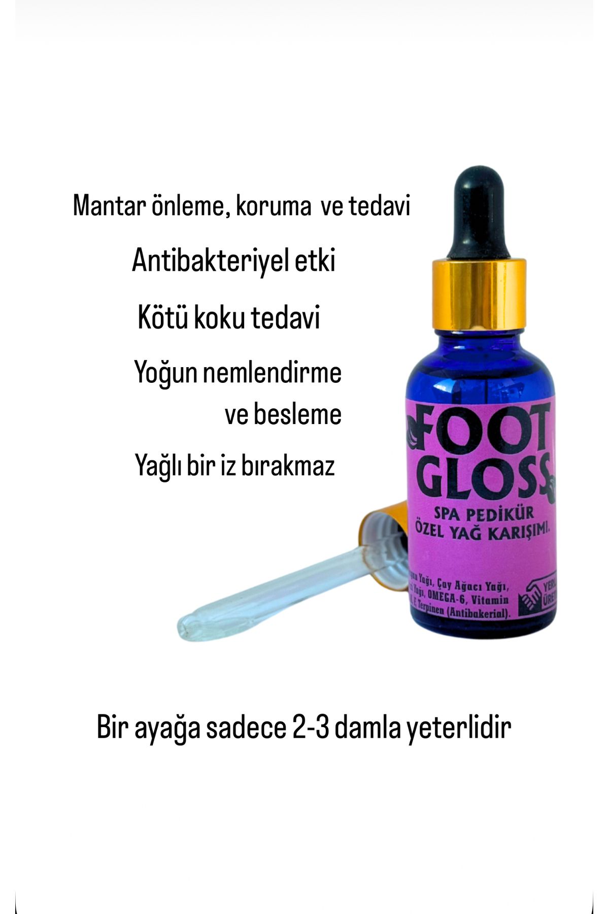 foot gloss ayak bakım yağı