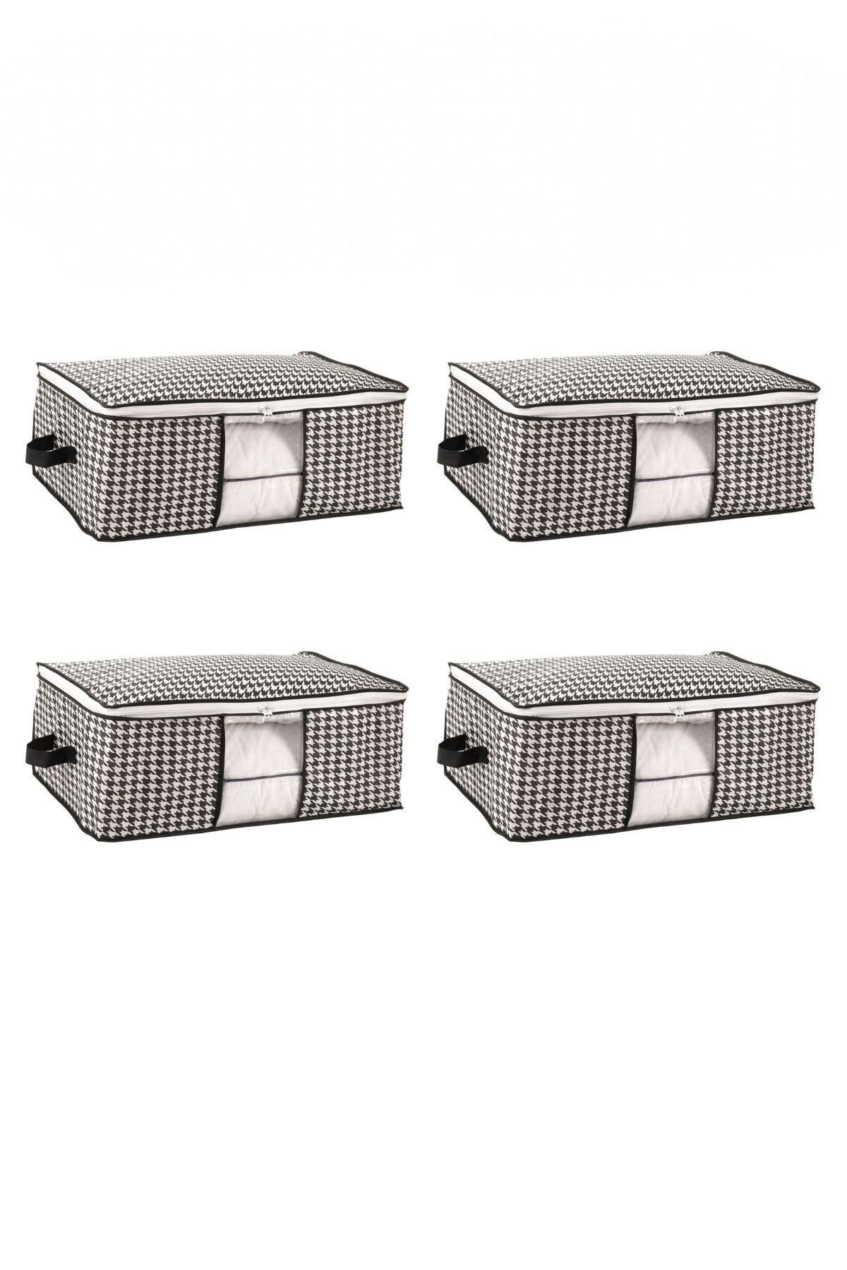 Formeya-4 luxuriöse Sockel- und Unterbett-Organizer mit Fenstern – Sockel unter dem Sockel, 64 x 45 x 22 cm 5