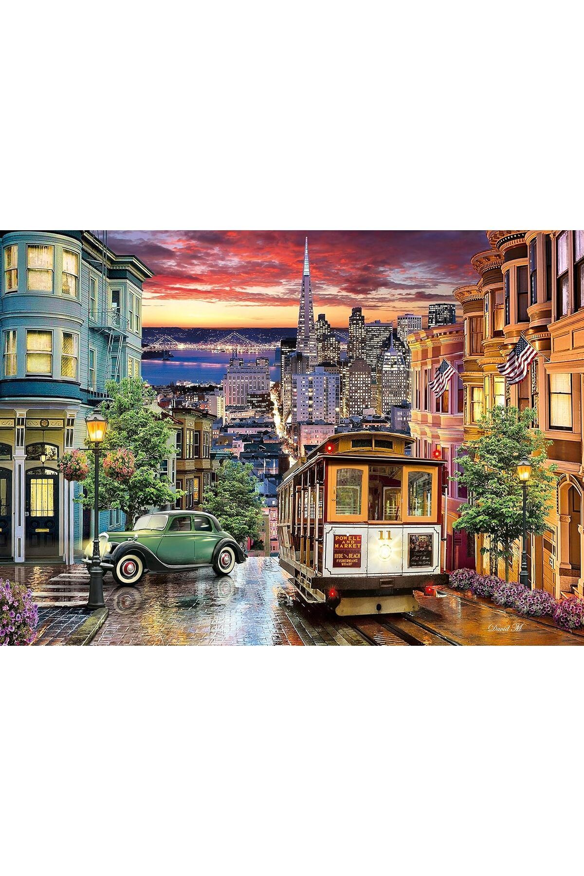 CLEMENTONI 3000 Parça San Fransisco Puzzle