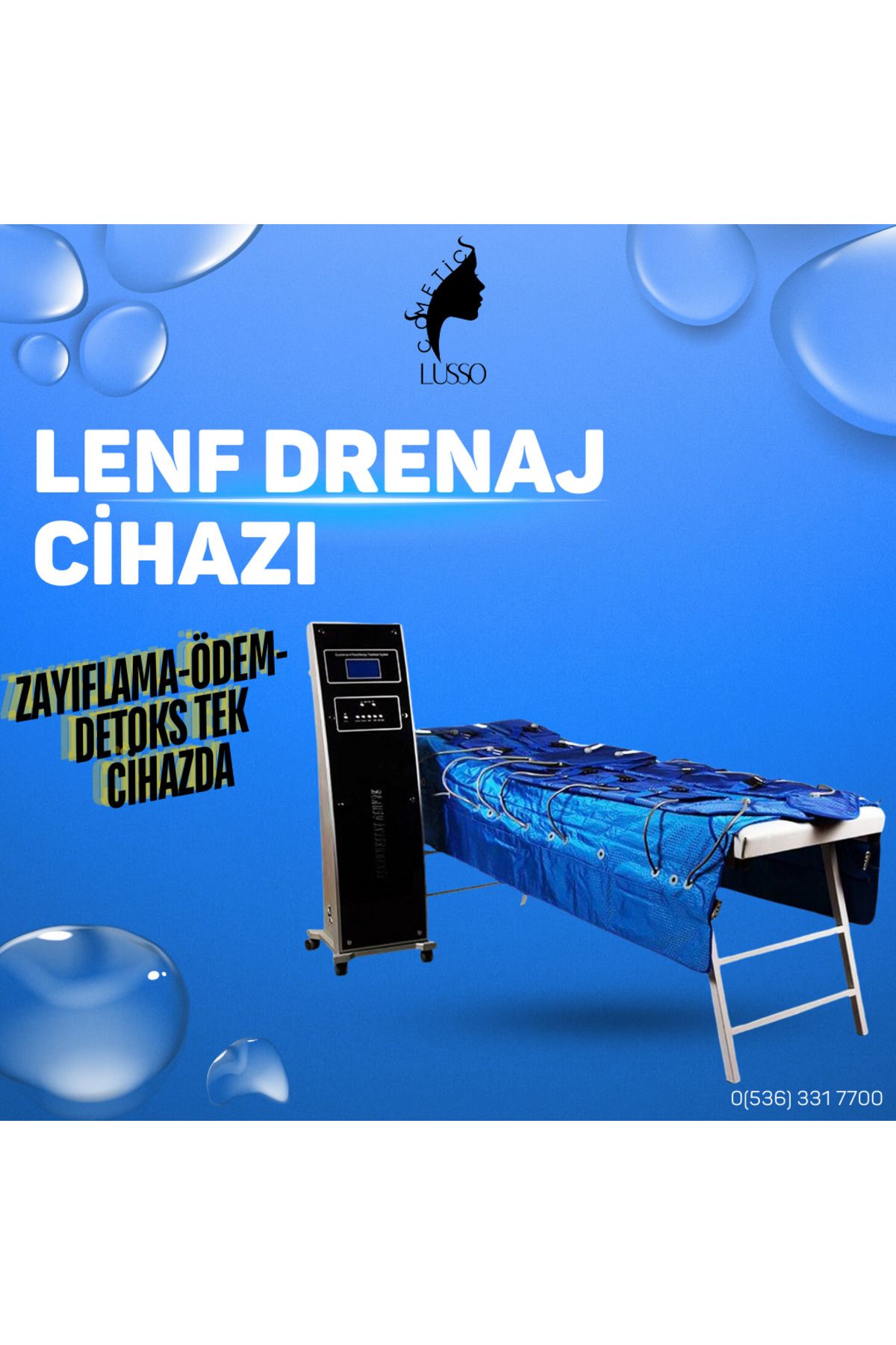 Lusso Cosmetics Lenf Drenaj Cihazı