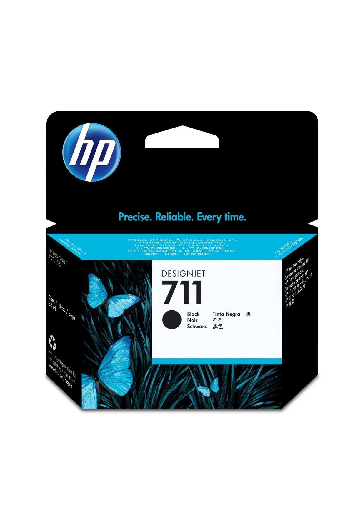 HP CZ133A 711 Black Siyah 80ML Plotter Kartuşu