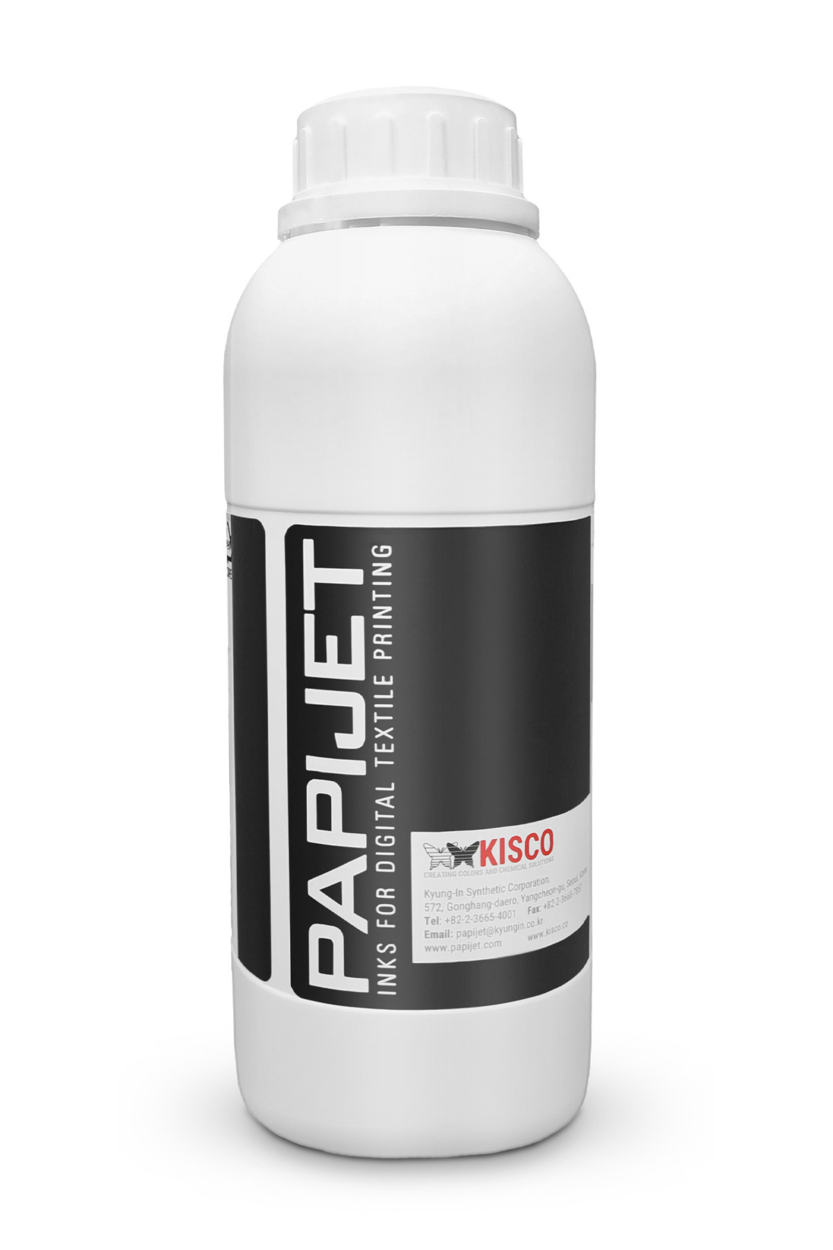 Resim Papijet Sublimasyon Baskı Mürekkebi Siyah (BLACK) 1 Kg 