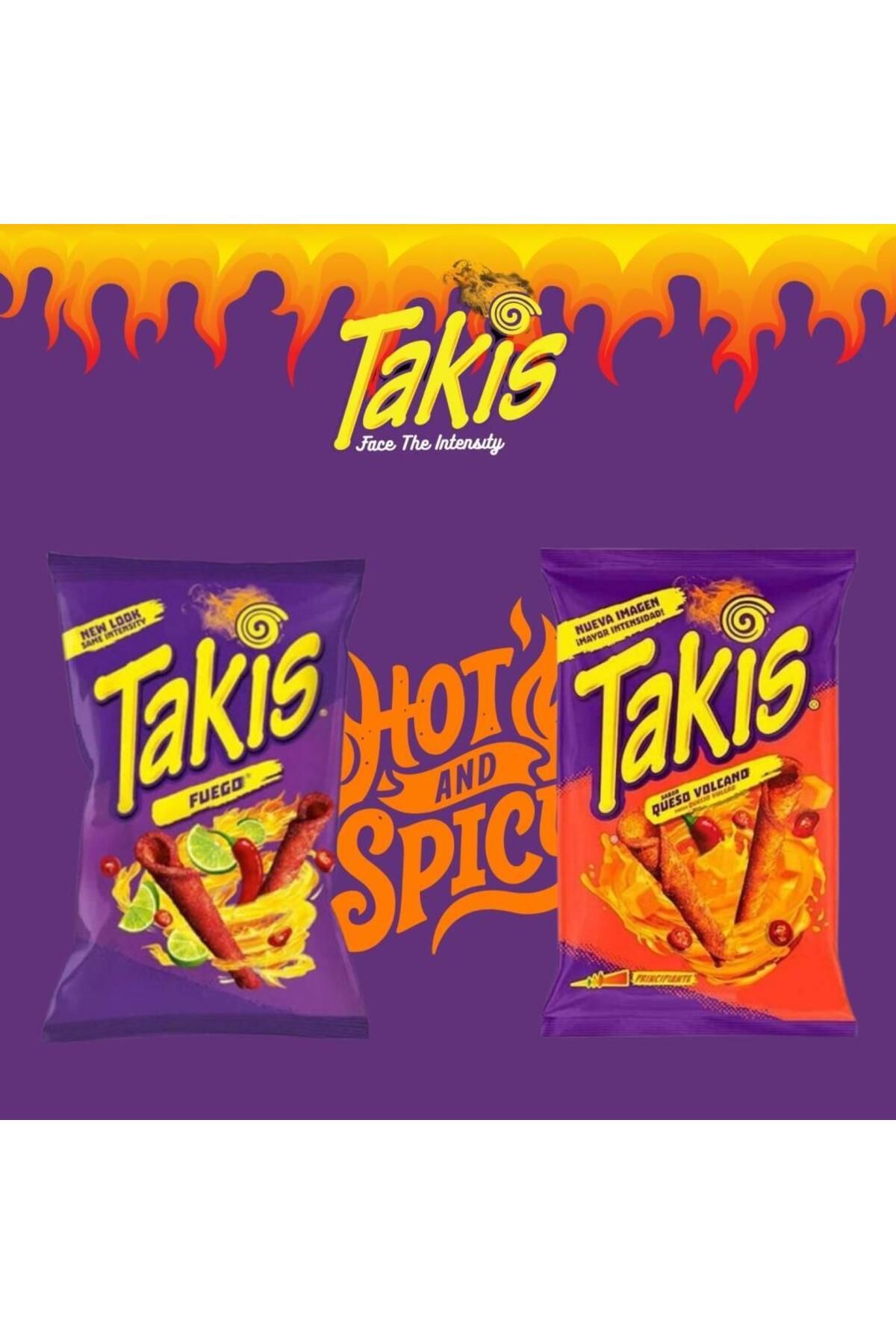 Takis Fuego & Queso Volcano 90gr