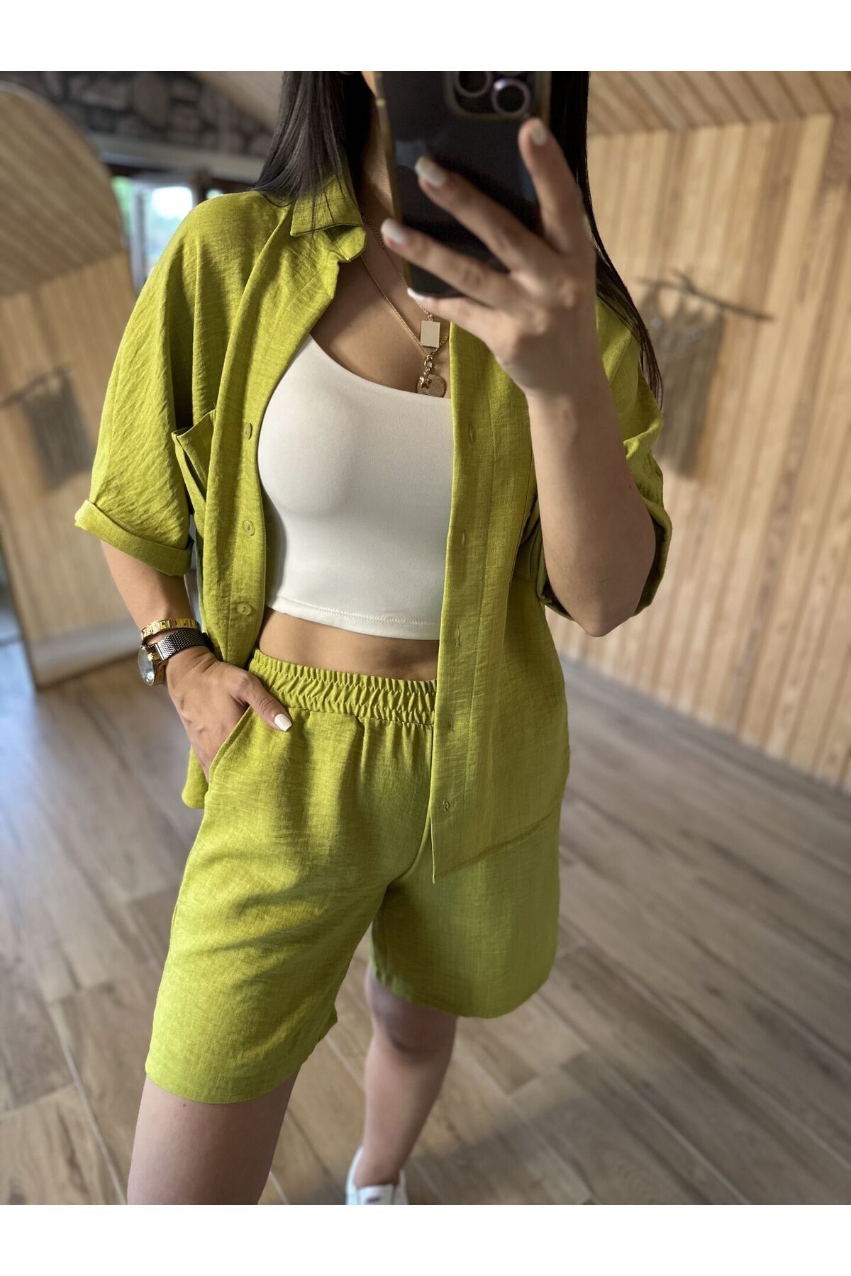caddstore Zr Floș Lenjerie Dublu Set De Arahide Femeie - S