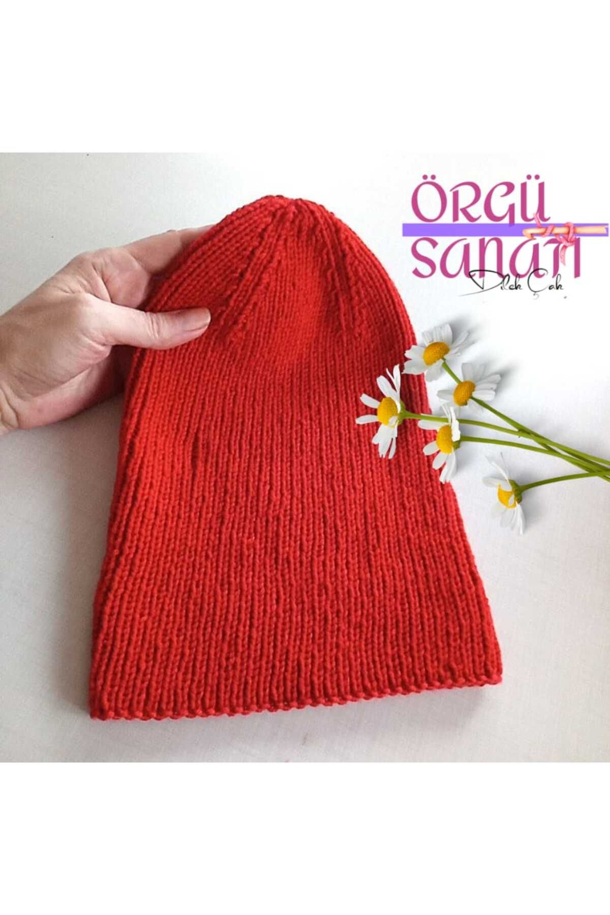 Örgü Sanatı El Örgüsü Bere