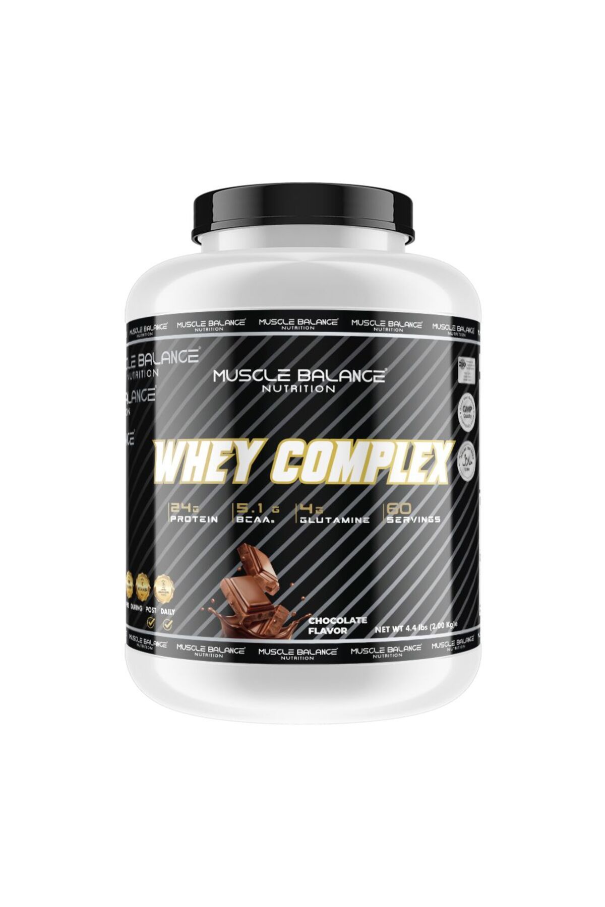 MUSCLE BALANCE Whey Complex Protein 2000 Gr 60 Servis