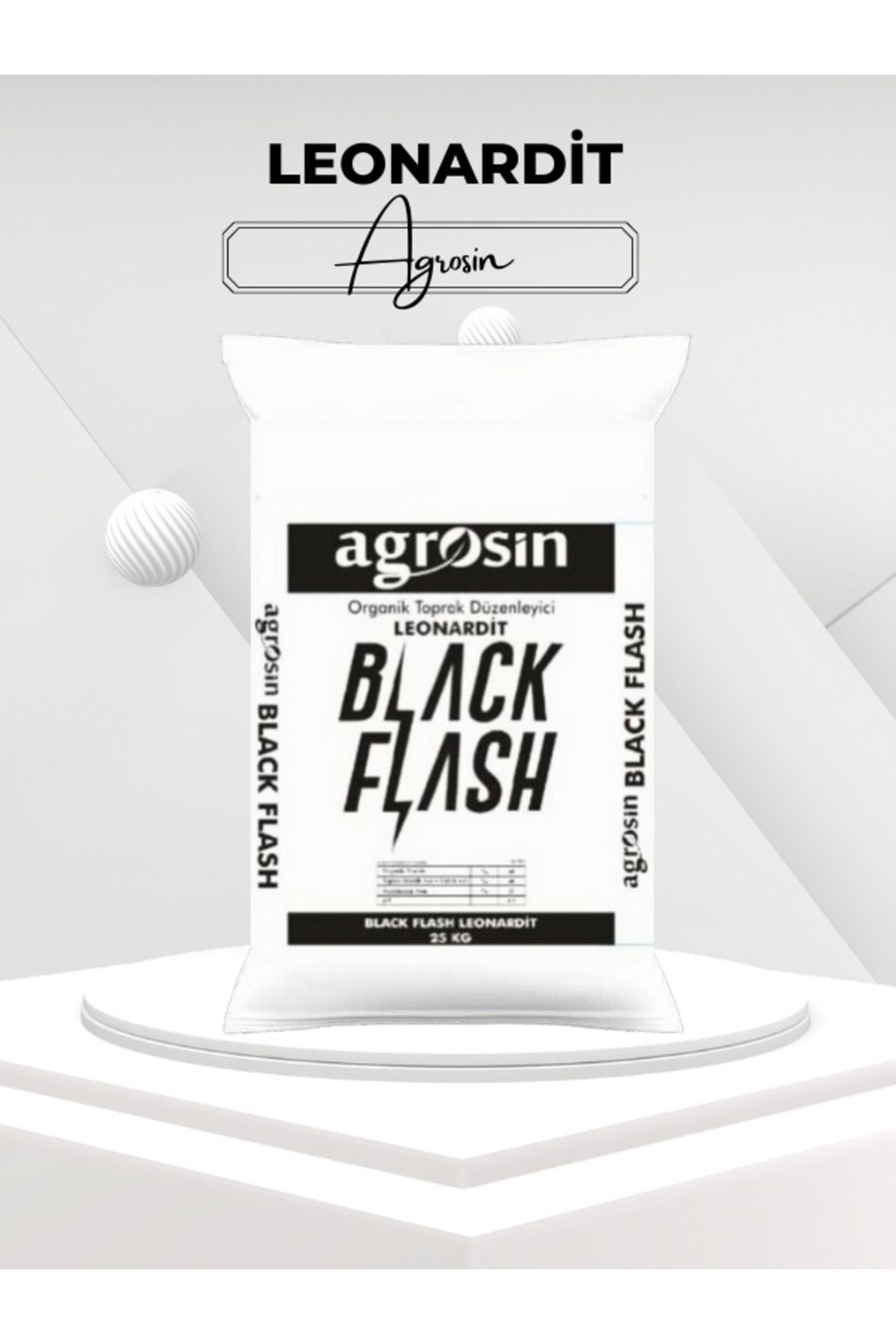 Agrosin BLACK FLASH LEONARDİT GRANÜL (25KG)