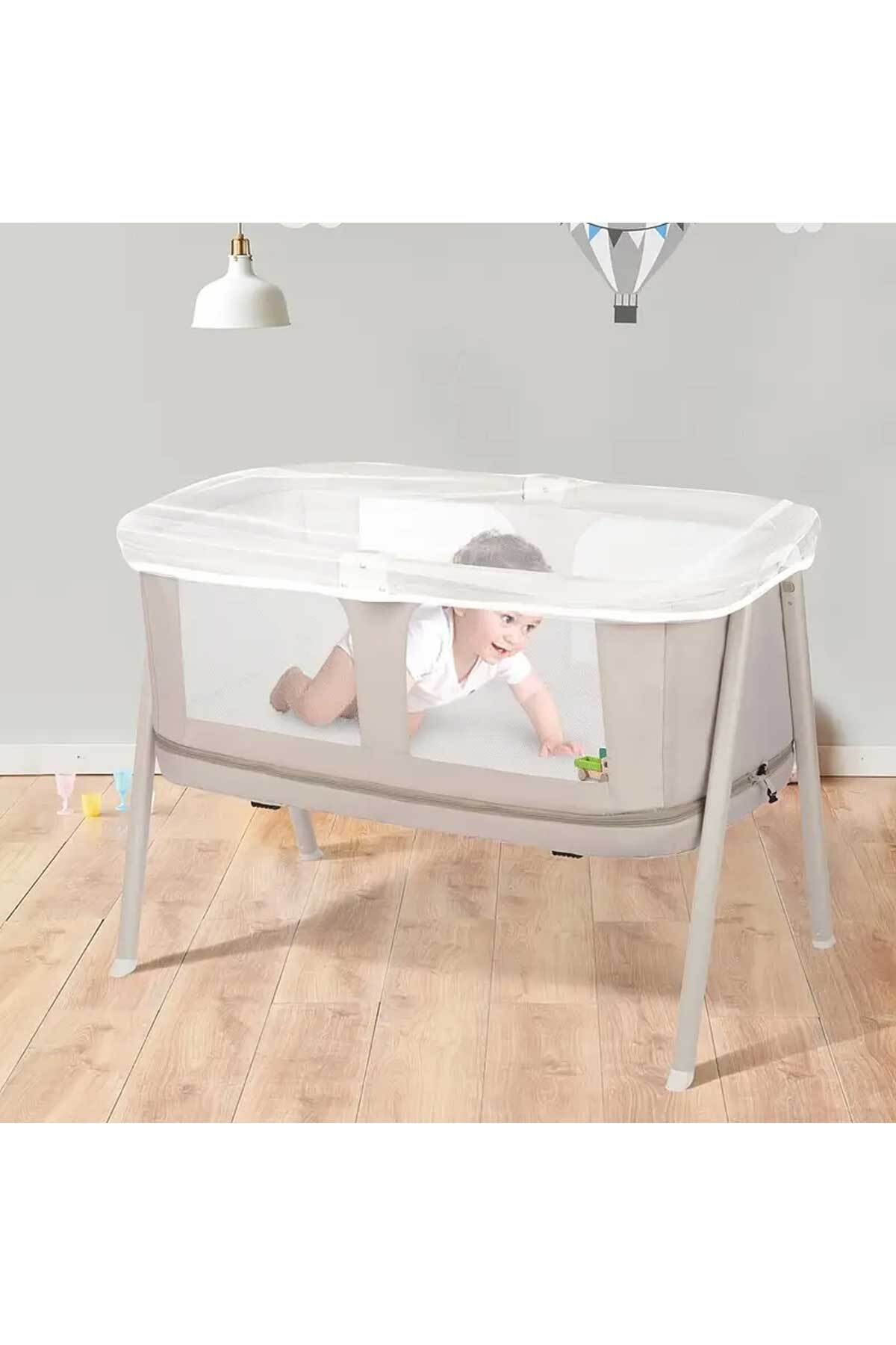 RevuBaby Çok Amaçlı Sineklik Puset Sinekliği Bebek Arabası  Sinekliği Anne Yanı Beşik Sinekliği fotoğrafı 2 (önizleme)
