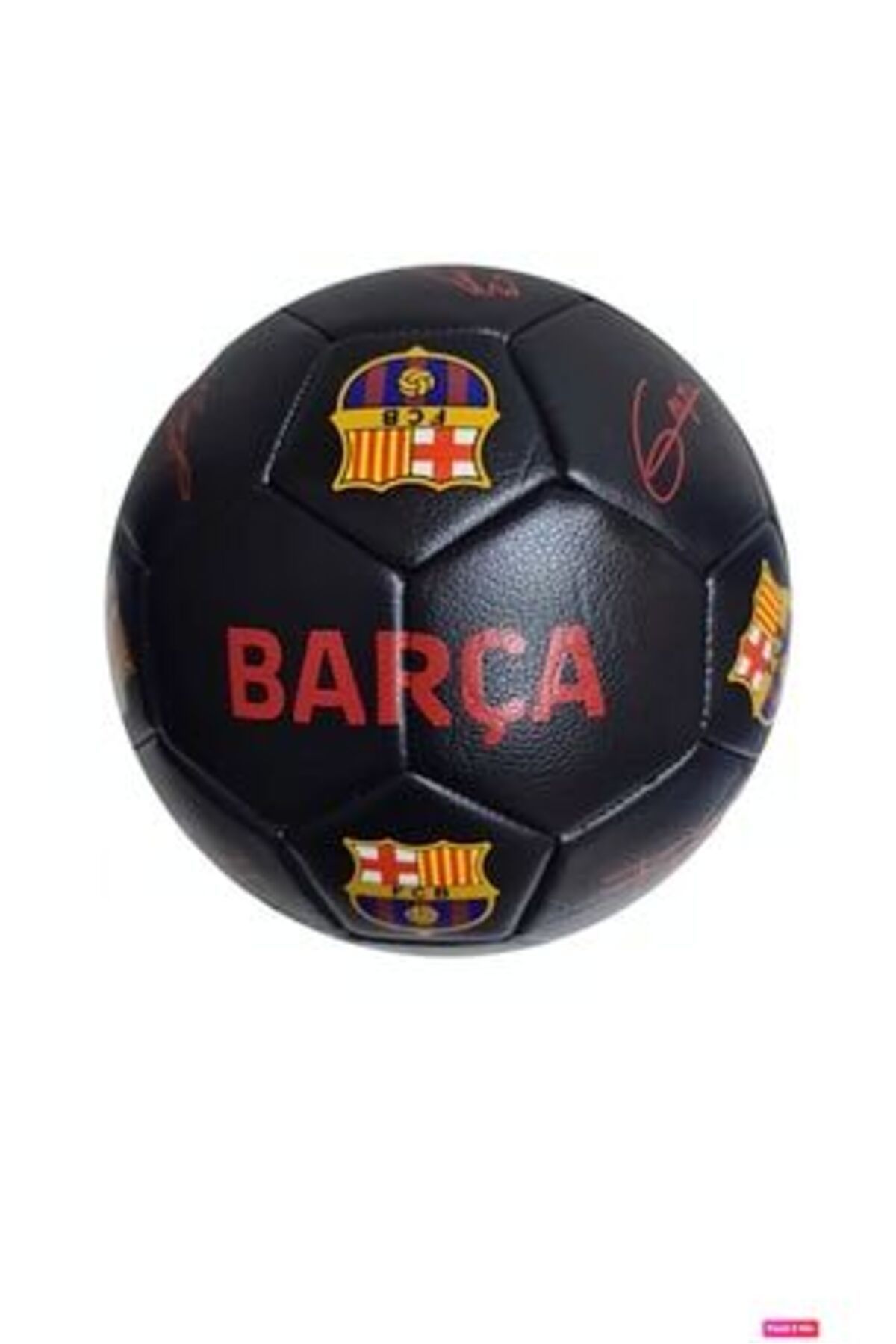 Greatmark BARCELONA MAKİNE DİKİŞLİ DANA DERİSİ BARCELONA İMZALI FUTBOL TOPU NO:5