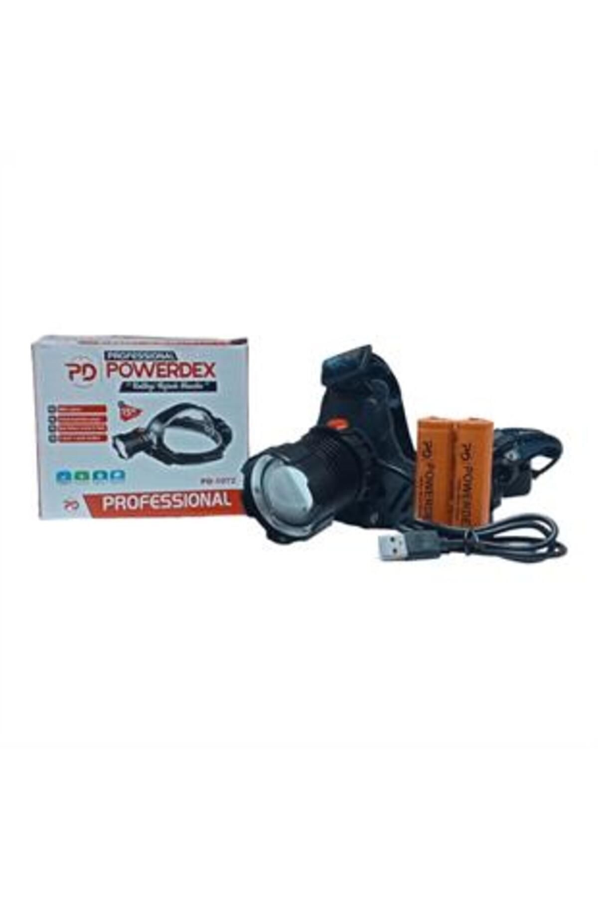 powerdex Pd-1072 15w Profesyonel Şarjlı 1000 Lümen Kafa Lambası Pd