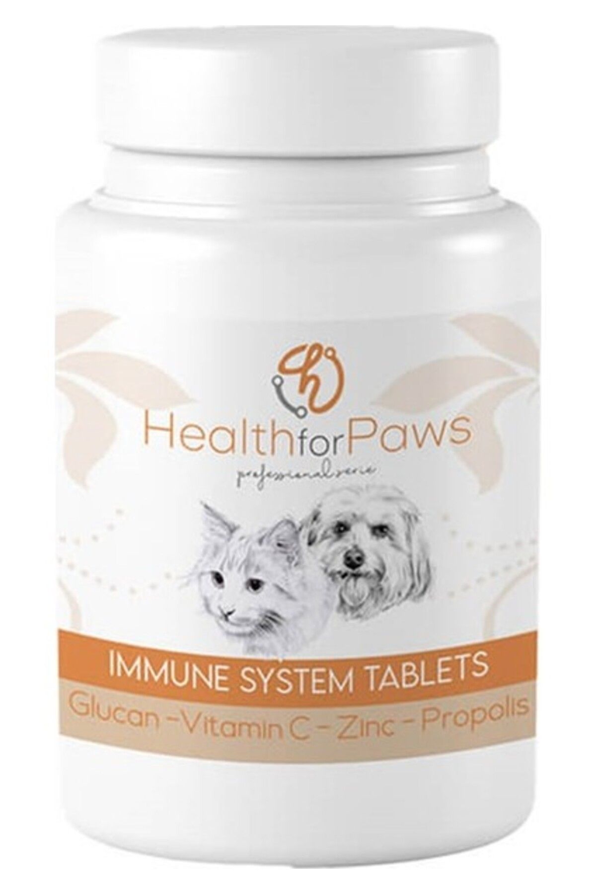 Orqinel Health For Paws Immune Tablet