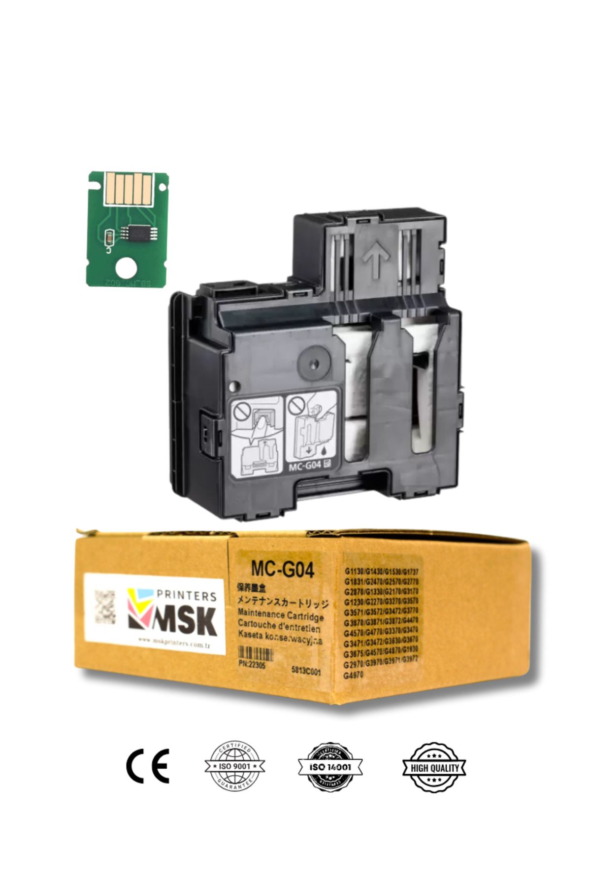 msk printers G3430 Uyumlu Atık Kutusu