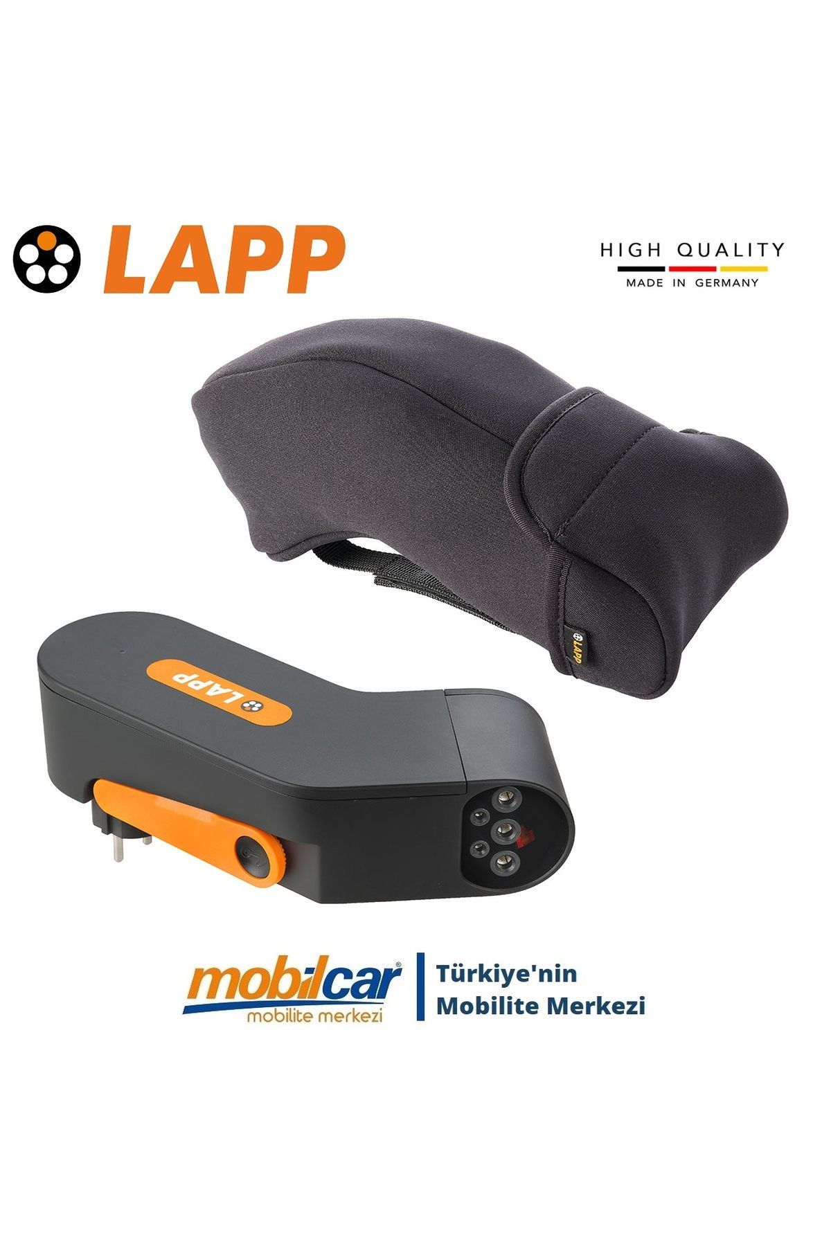 LAPP Mobilcar Mobility Dock Elektrikli Araç 2.3 Kw Ac Ev Tipi Mobil Şarj Adaptörü - Kılıflı Set