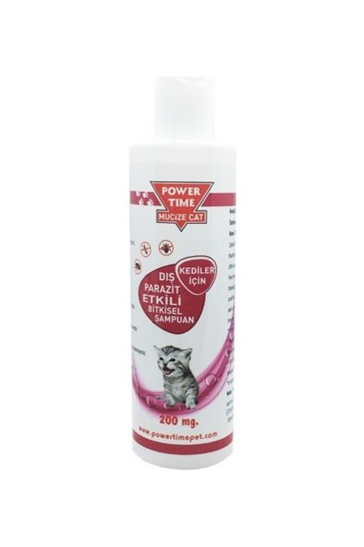 Orqinel Power Time Kedi Diş Parazit Şampuanı 200 Mg