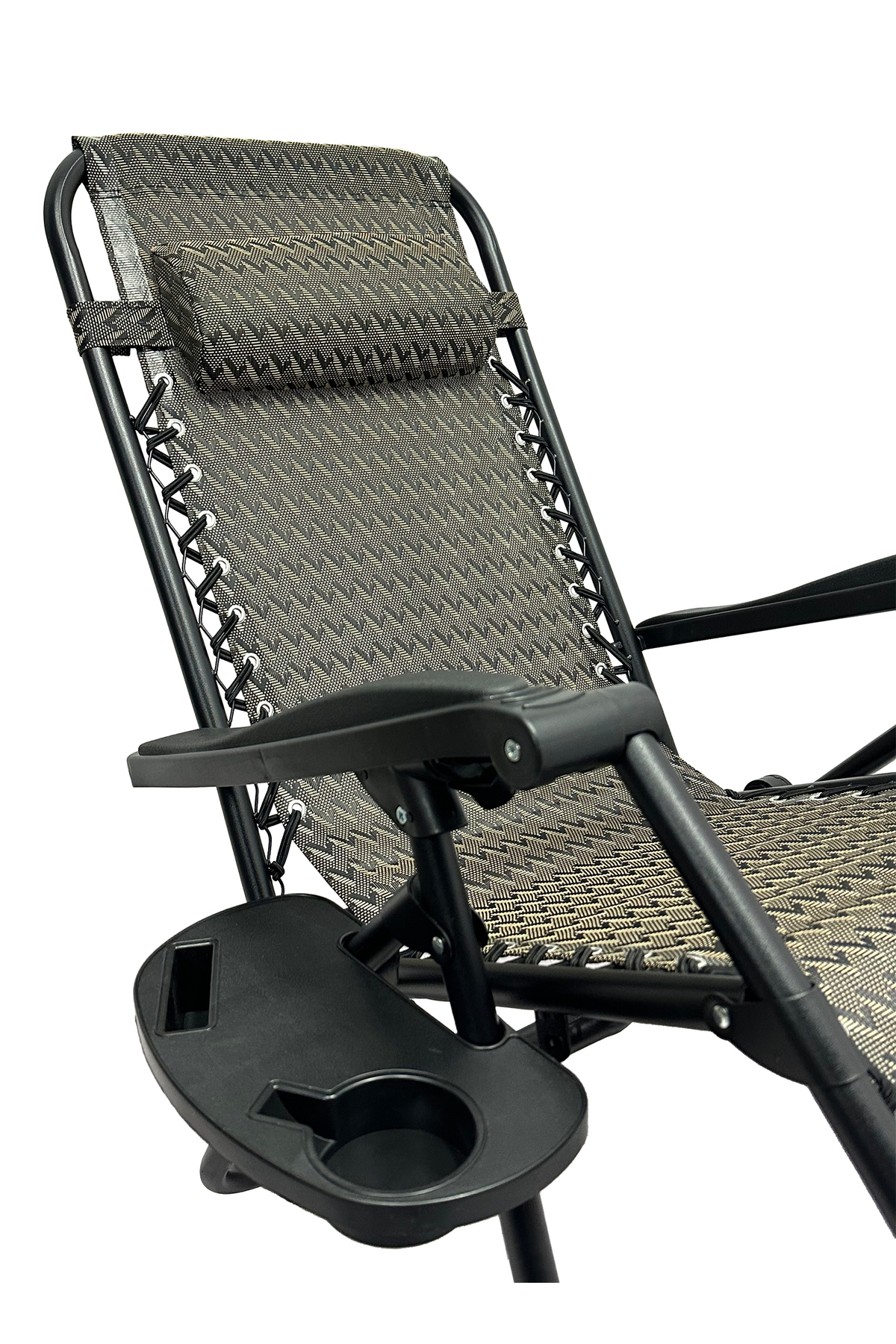 كراسي استلقاء للتشمس في الفناء الخلفي، كرسي جاذبية مع مسند ظهر ومسند قدم قابلين للتعديل، كرسي استلقاء للتشمس