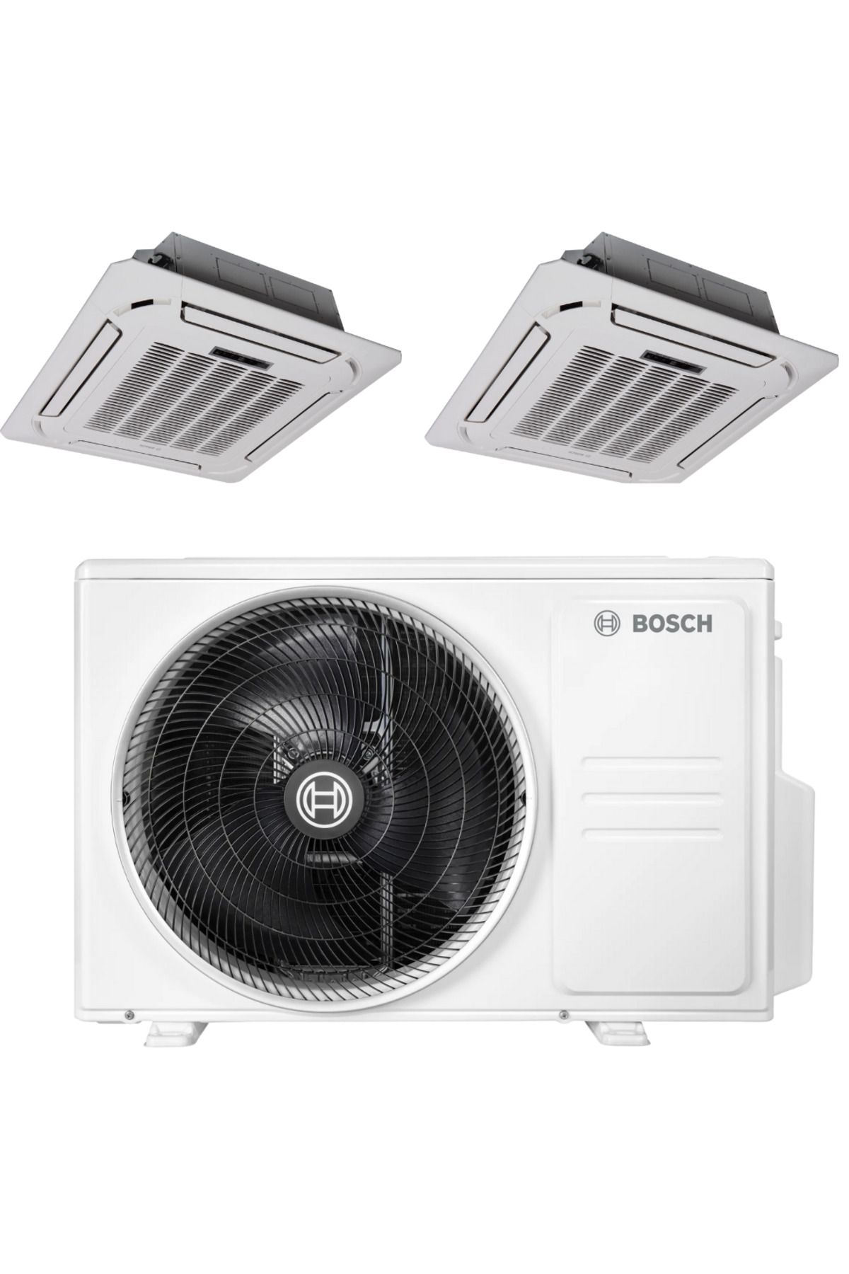 Bosch Kaset Tipi 18.000 btu 2 İç Ünite + Climate 5000M 36.000 btu 1 Dış Ünite