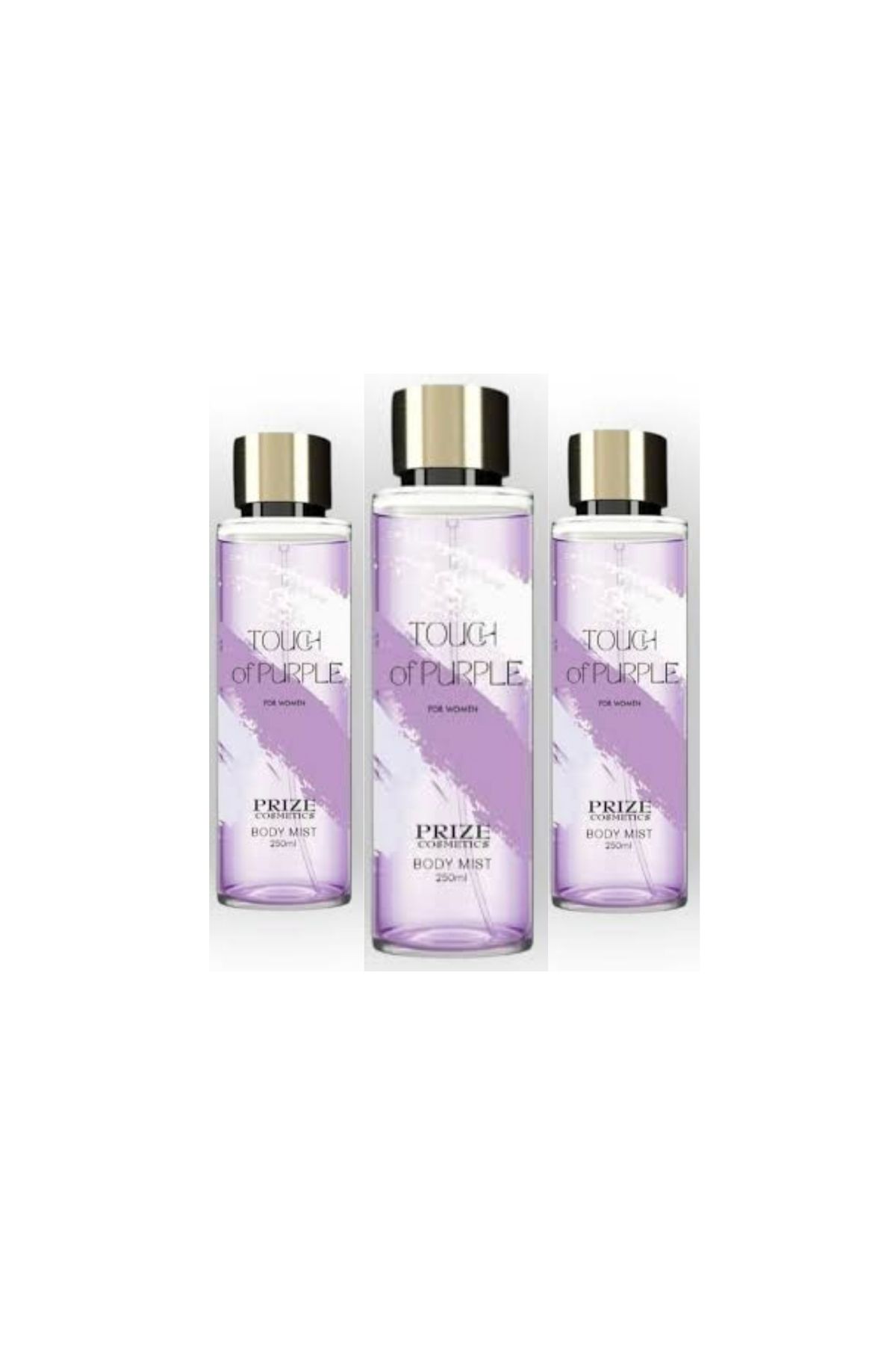 Prize Cosmetics Prize Cosmetic Touch Of Purple 3lü Body Mist Vücut Spreyi 250 Ml