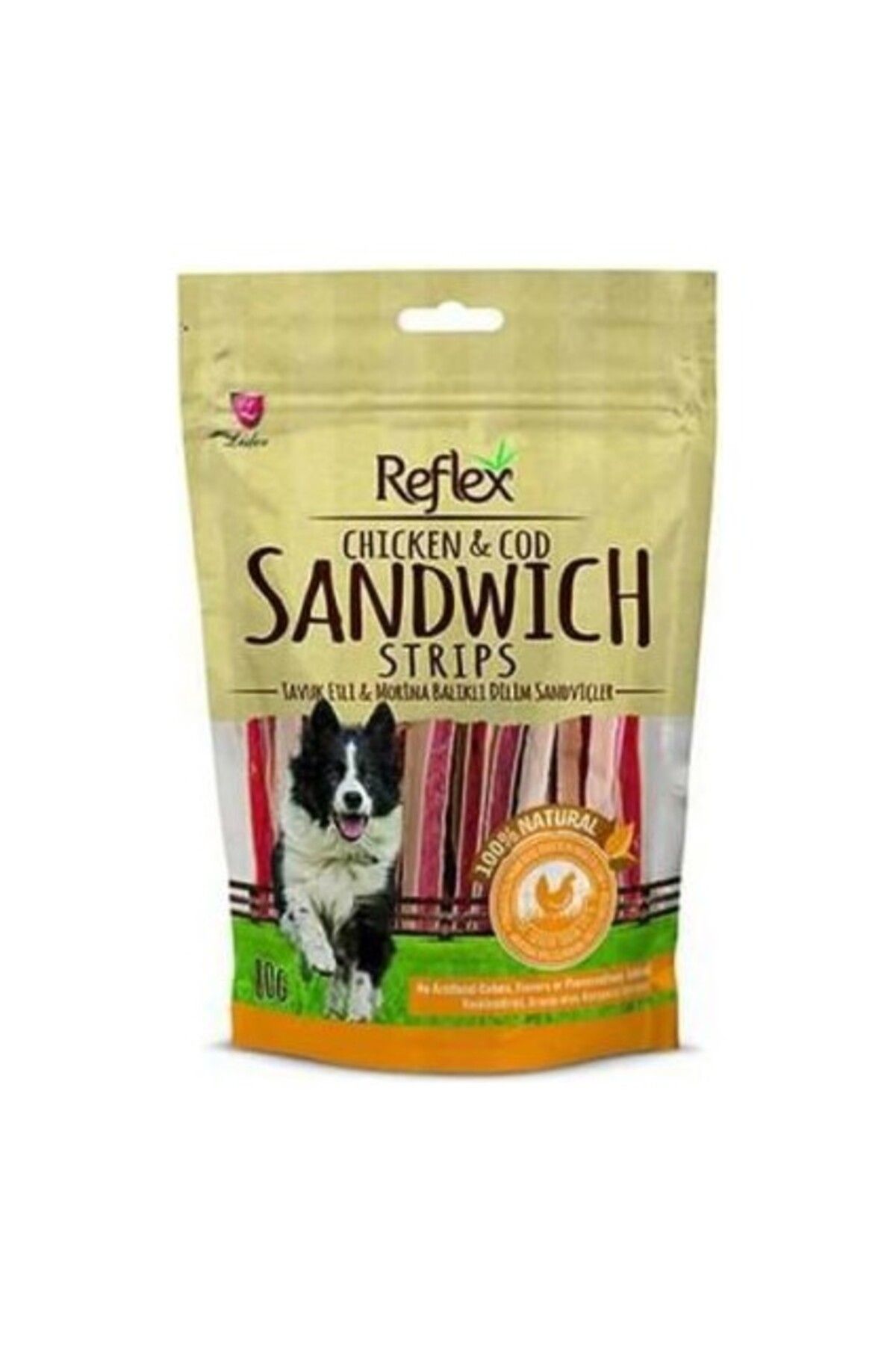 Reflex Chicken Tavuk ve Balıklı Sandviç Sticks Köpek Ödülü 80 gr