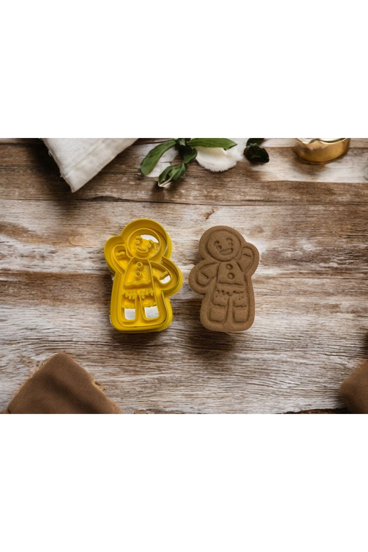 RubaTrend Gingerbread Man Kurabiye Kalıbı