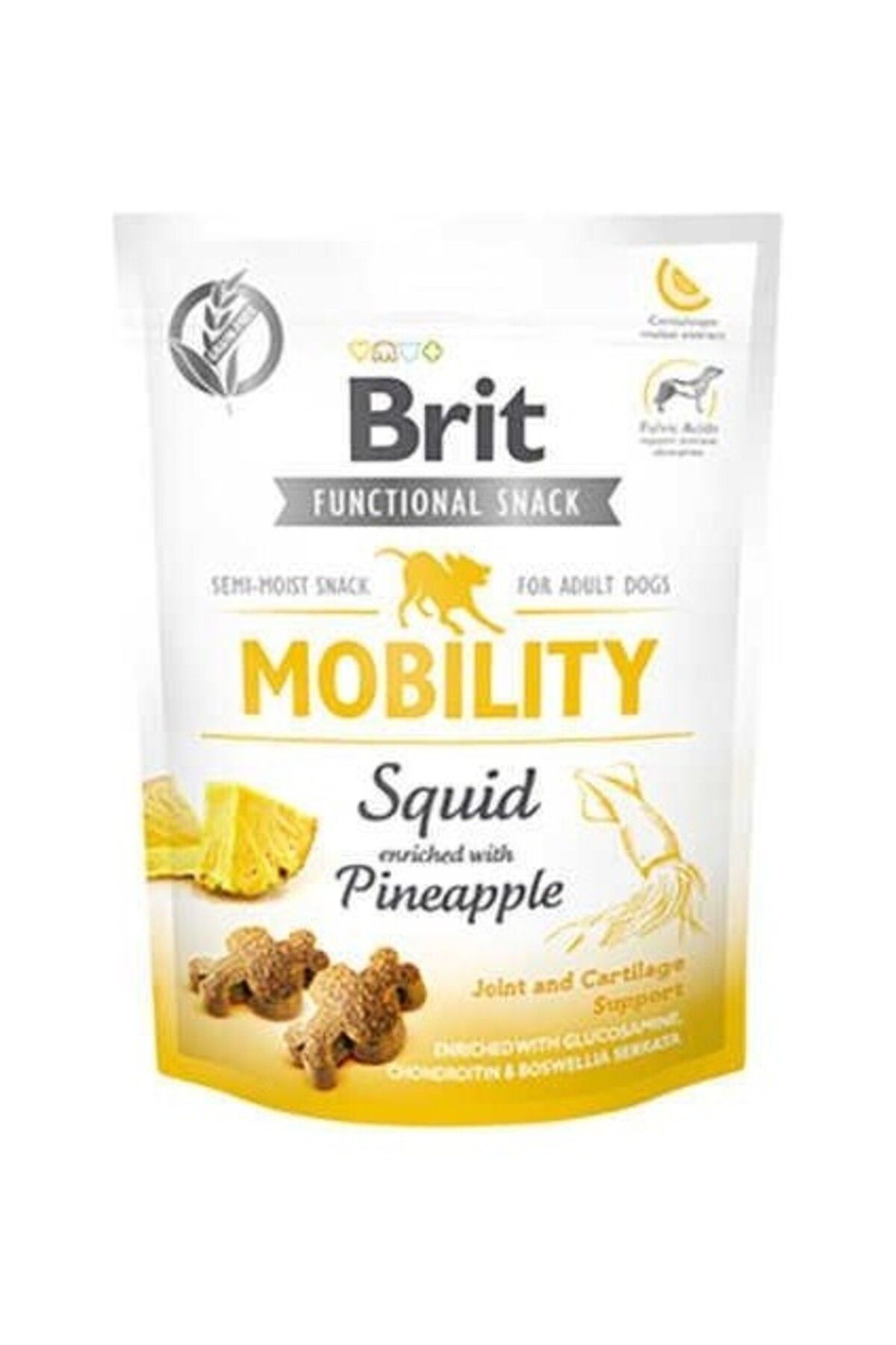 Brit Care Mobility Ananas ve Kalamarlı Köpek Ödül Maması 150 Gr