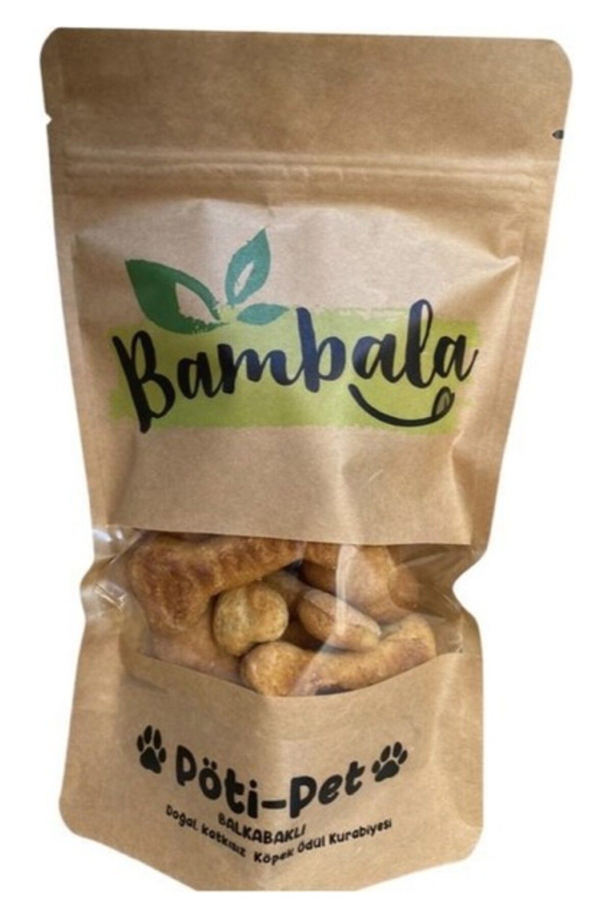 Bambala Balkabaklı Köpek Ödül Kurabiyesi
