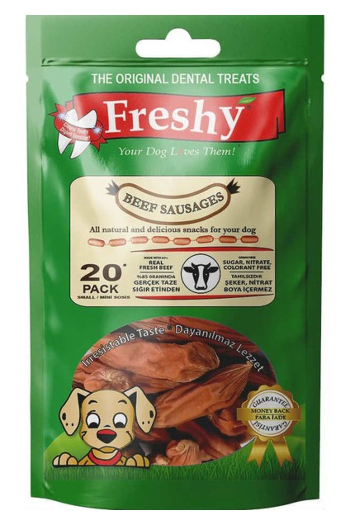 Furlo Freshy Yarı Sert Mini Dana Sosis - 100 gr