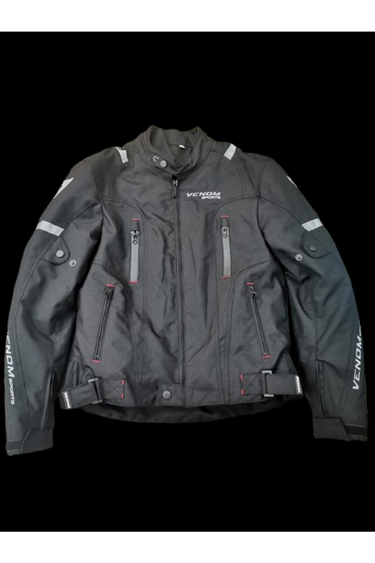 VENOM Ceket Aır Racıng Siyah-gri