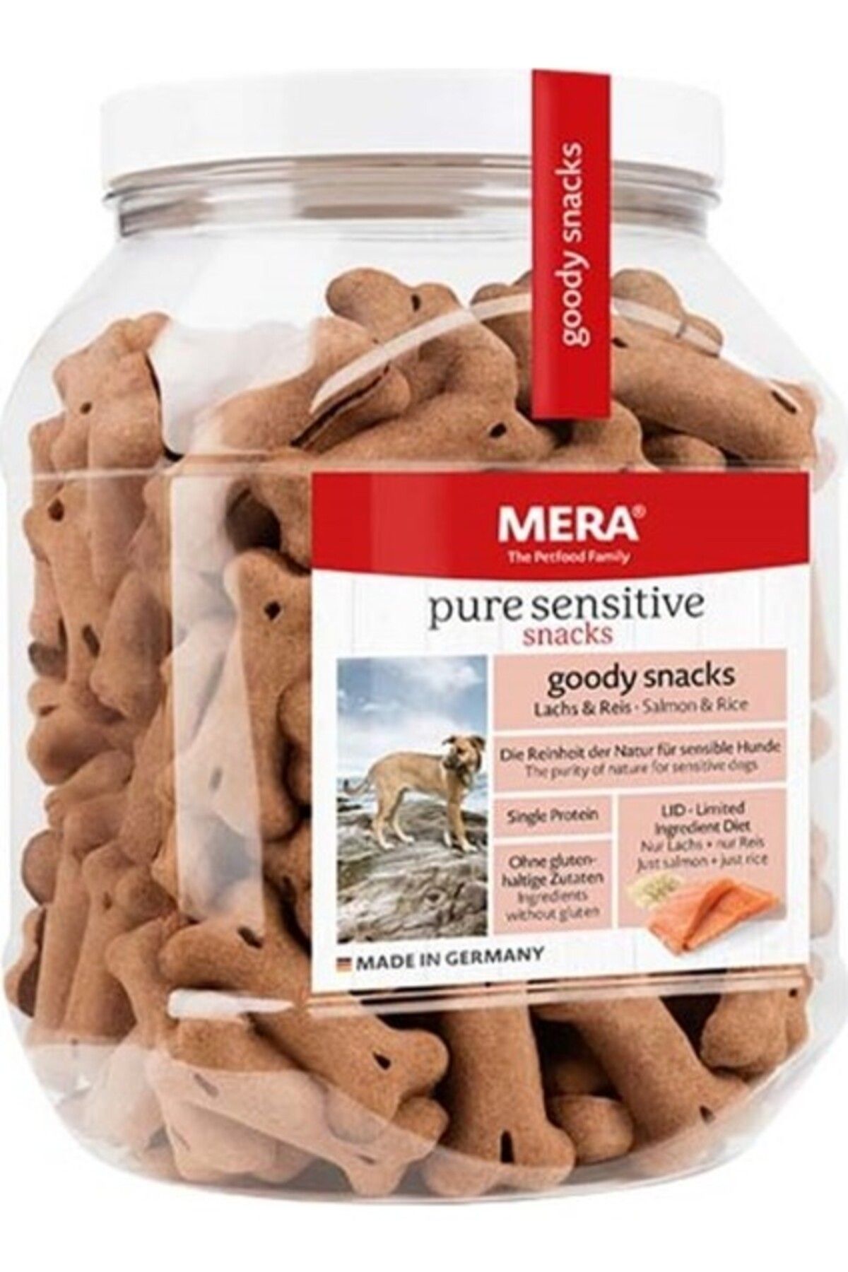 Mera Pure Sensitive Somonlu Köpek Ödül Bisküvisi 600 gr