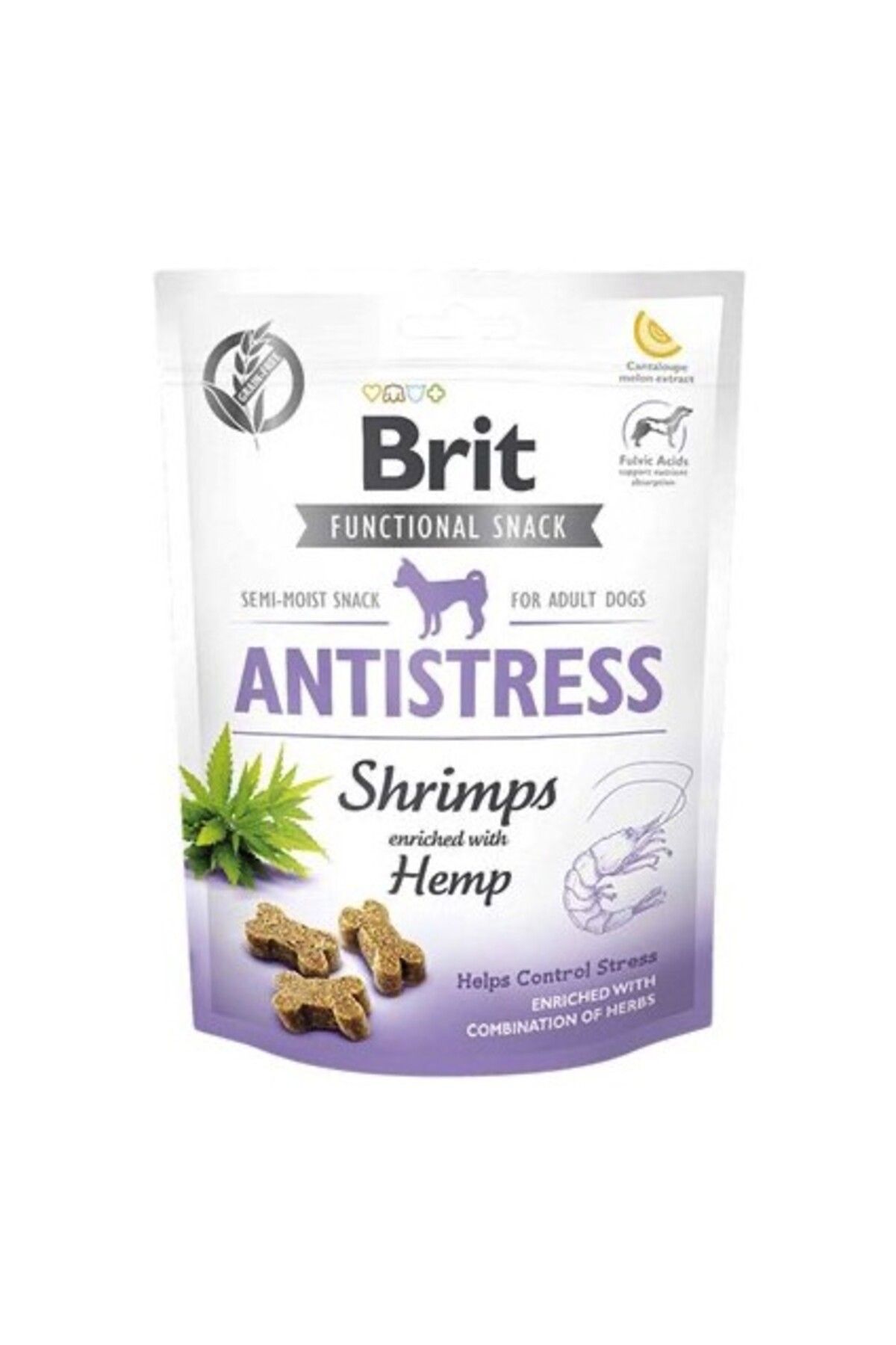 Brit Care Antistress Karides ve Kenevirli Sakinleştirici Etkili Köpek Ödül Maması 150gr