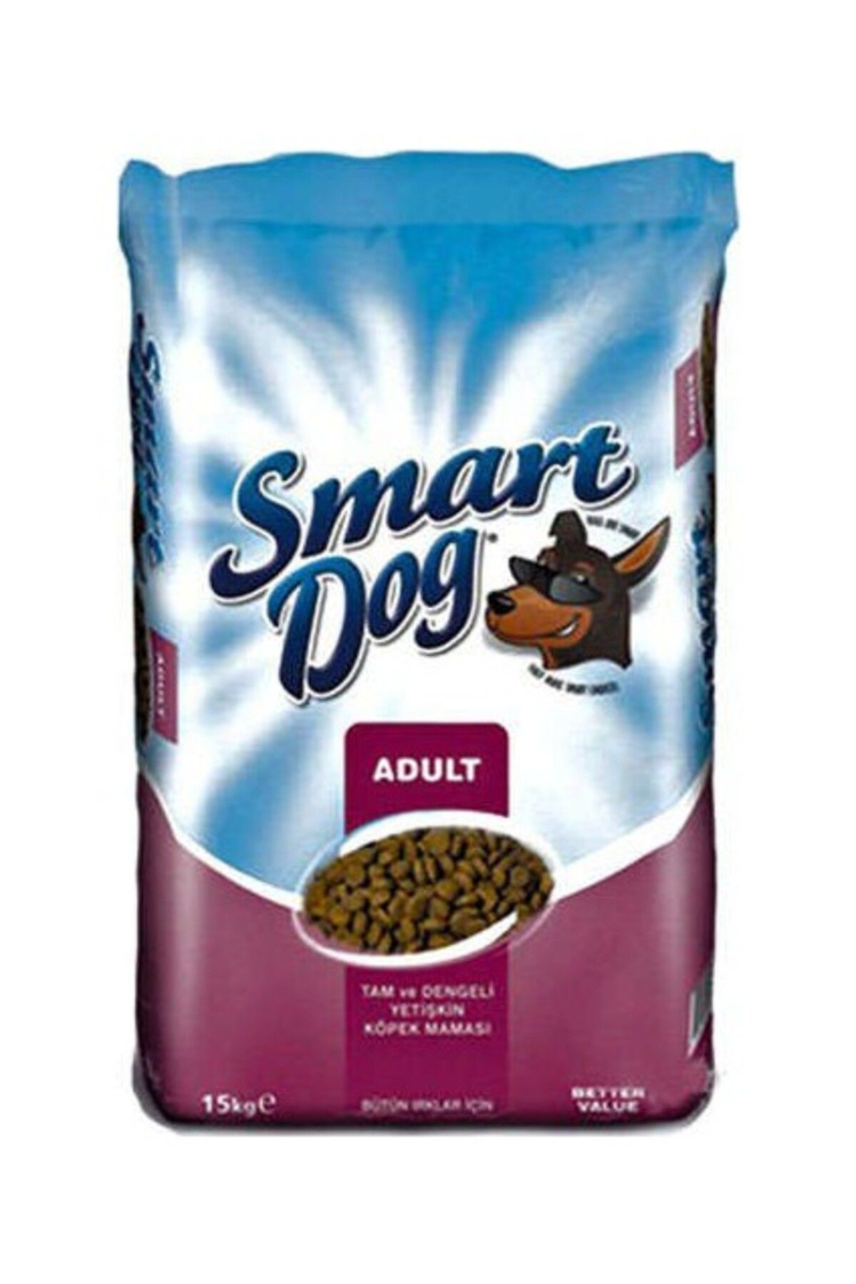 Smart Dog Biftekli Yetişkin Köpek Maması 15kg