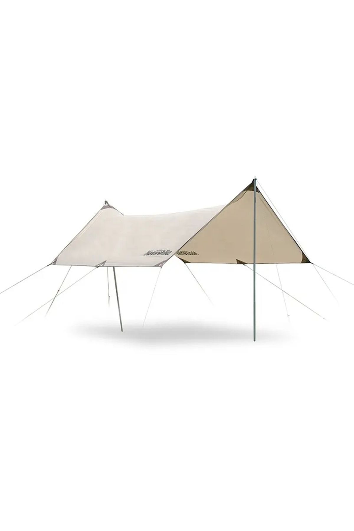 Naturehike Hexagon Glamping 3x4.8 mt Tarp [Güneş ve Rüzgar Koruma Tentesi] Quicksand Gold